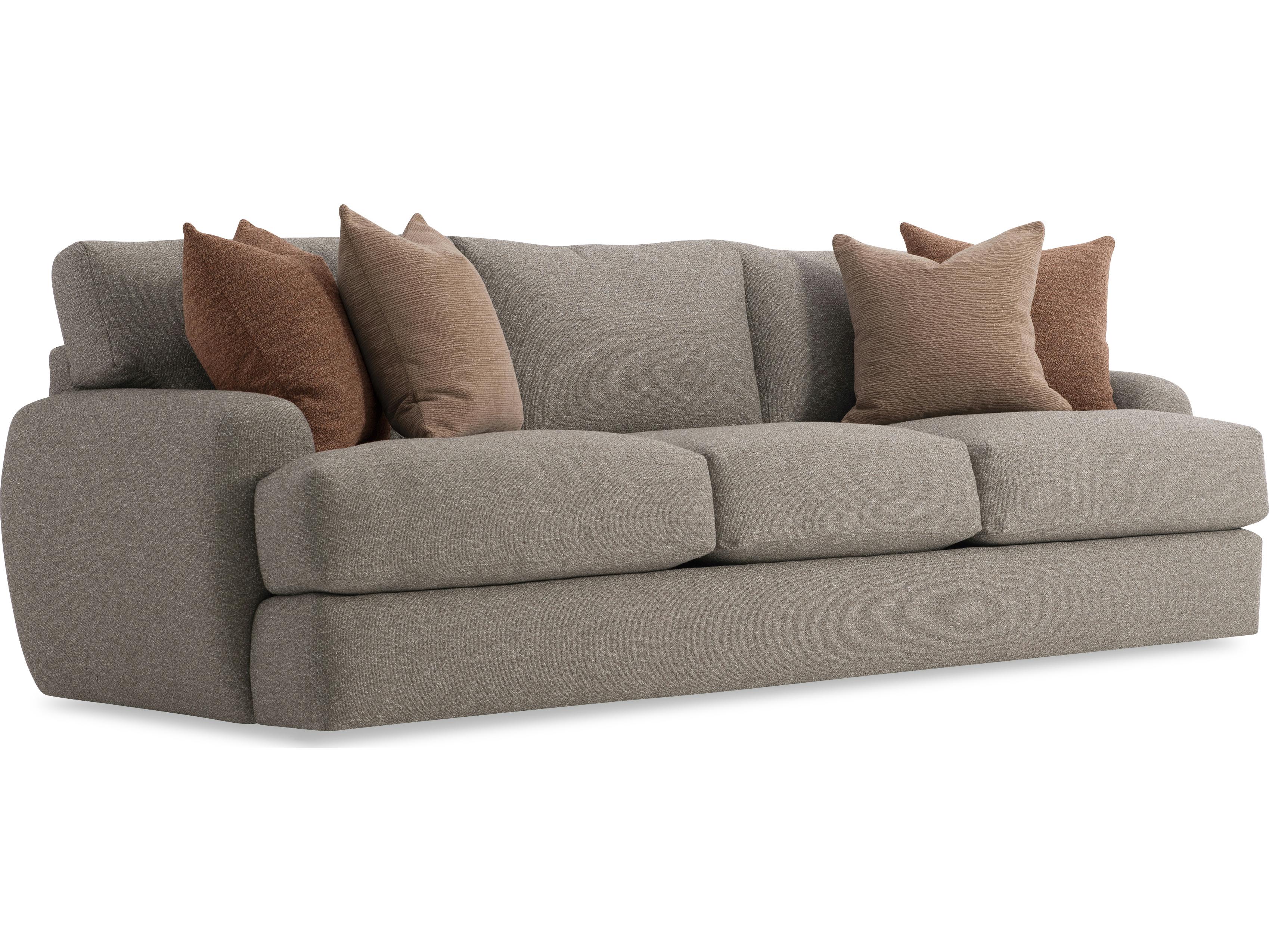 Bernhardt Cameron Brown Upholstered Sofa