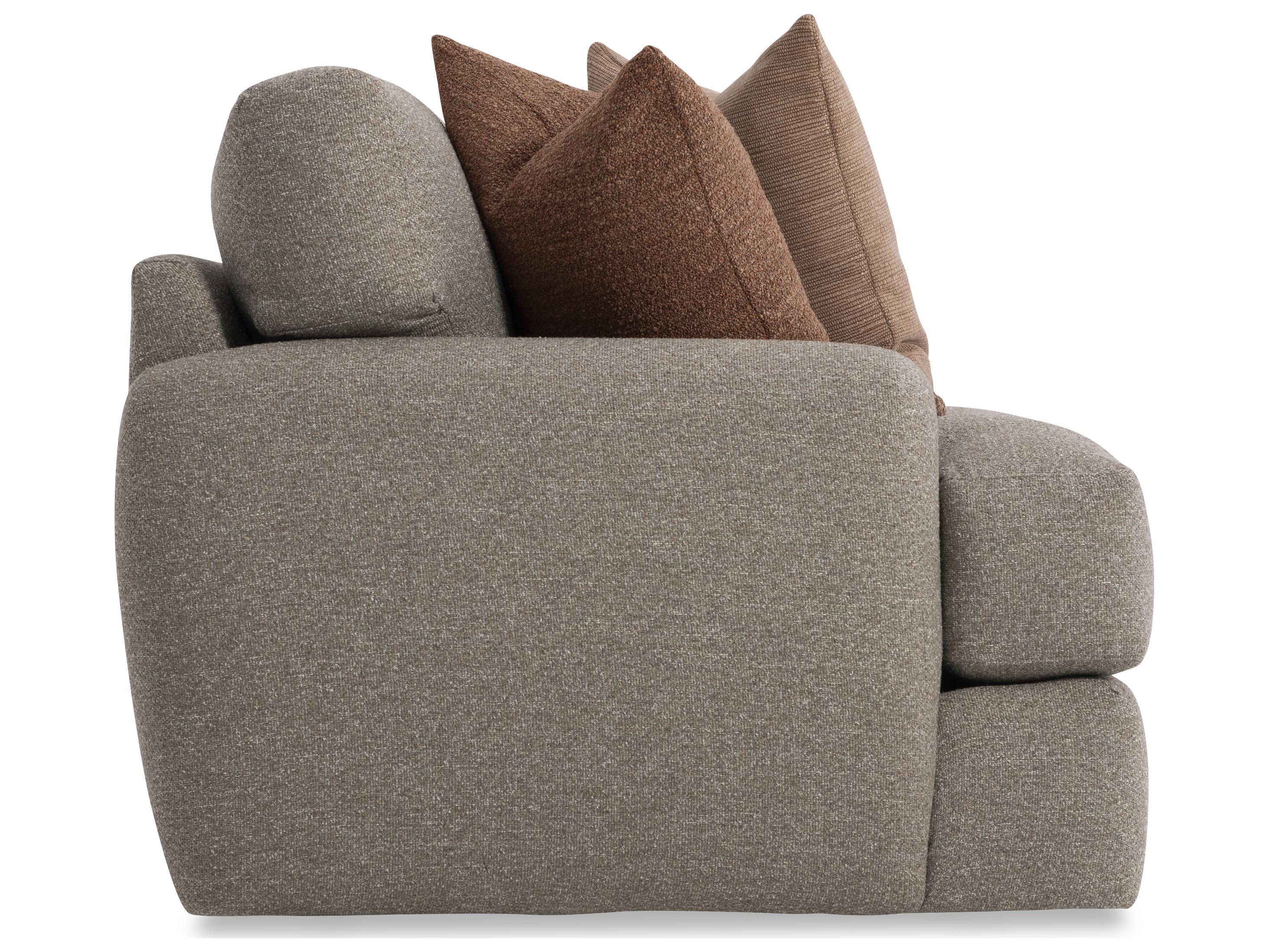 Bernhardt Cameron Brown Upholstered Sofa