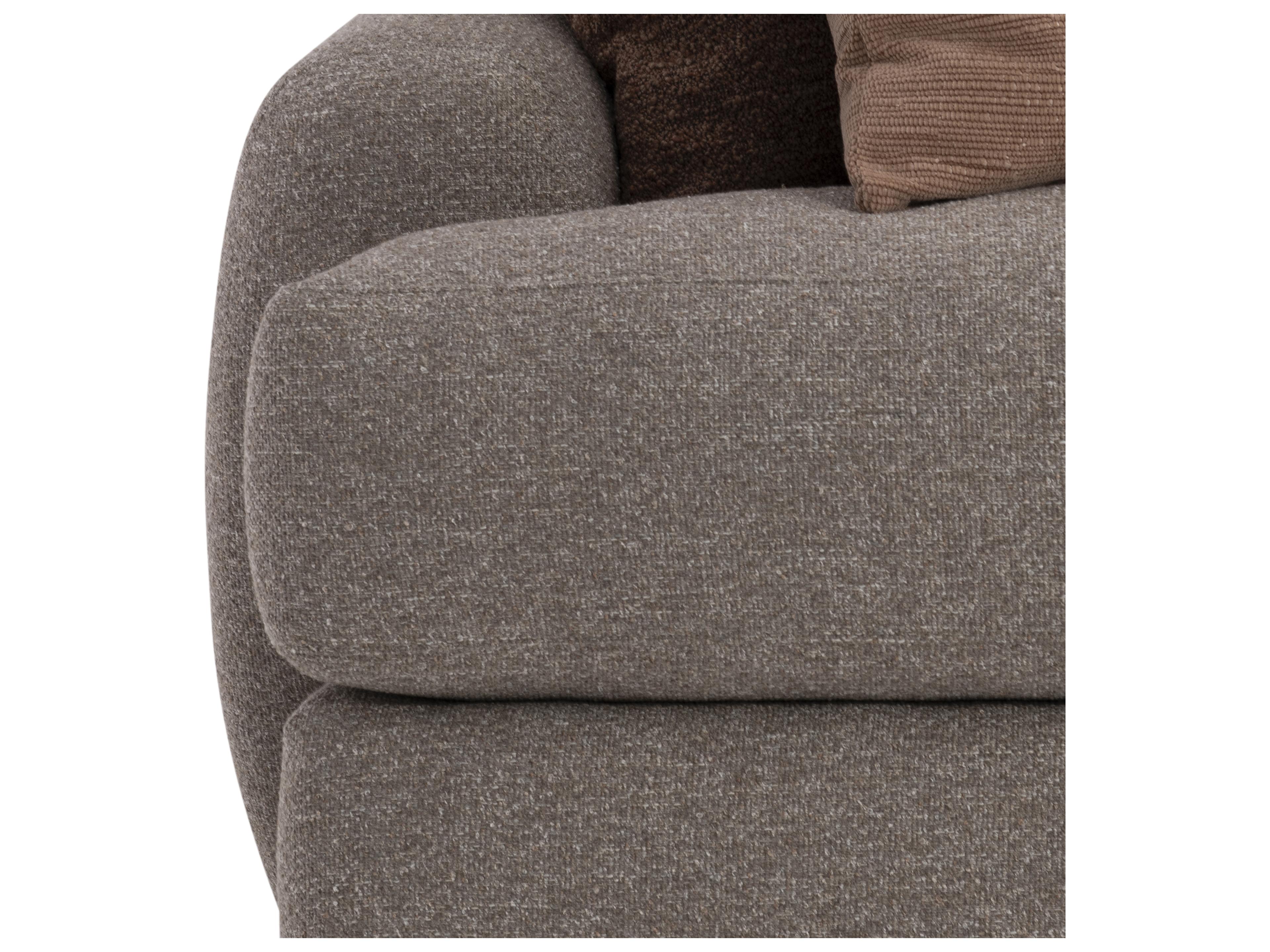 Bernhardt Cameron Brown Upholstered Sofa