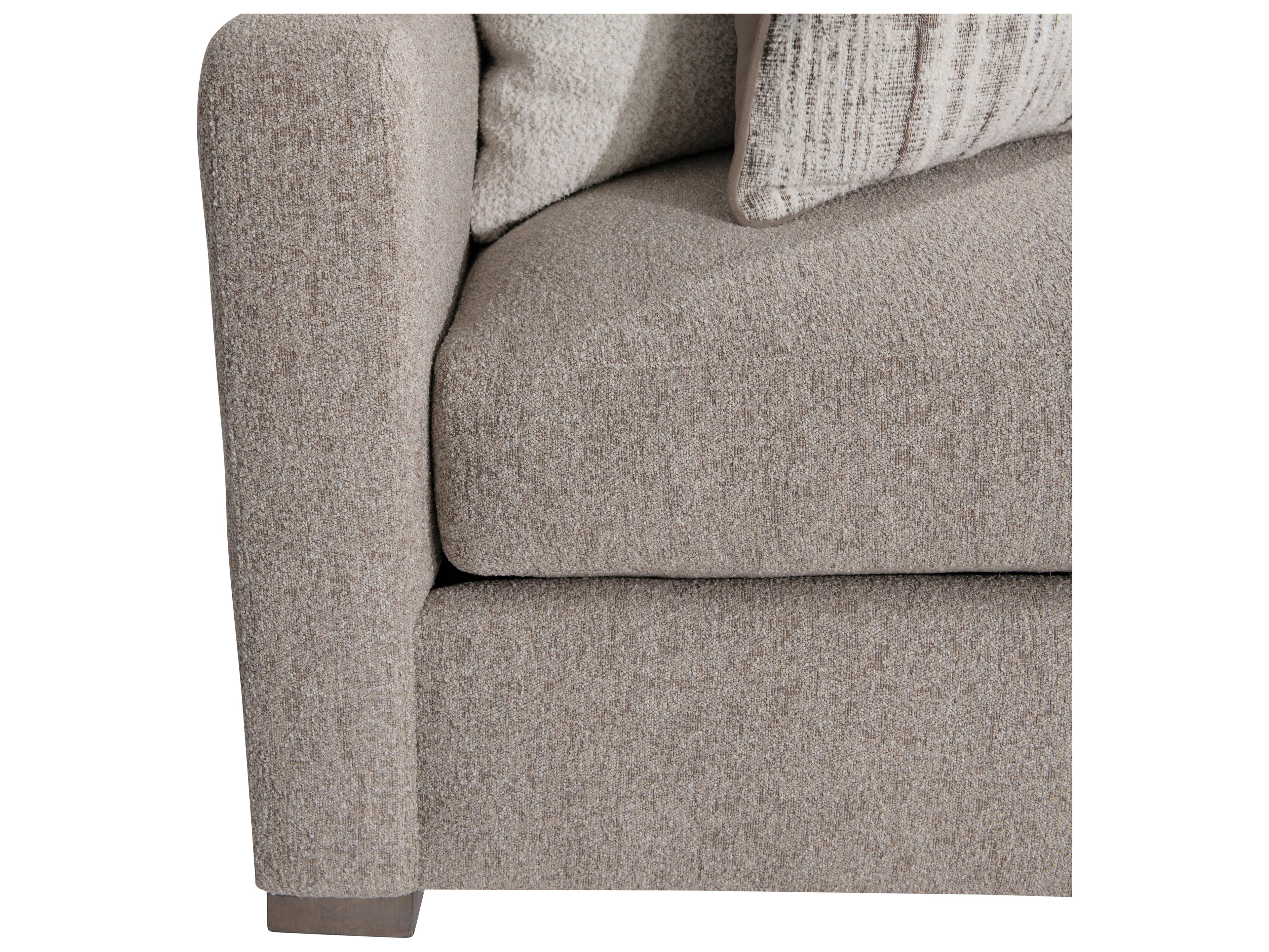 Bernhardt Plush Beige Upholstered Sofa