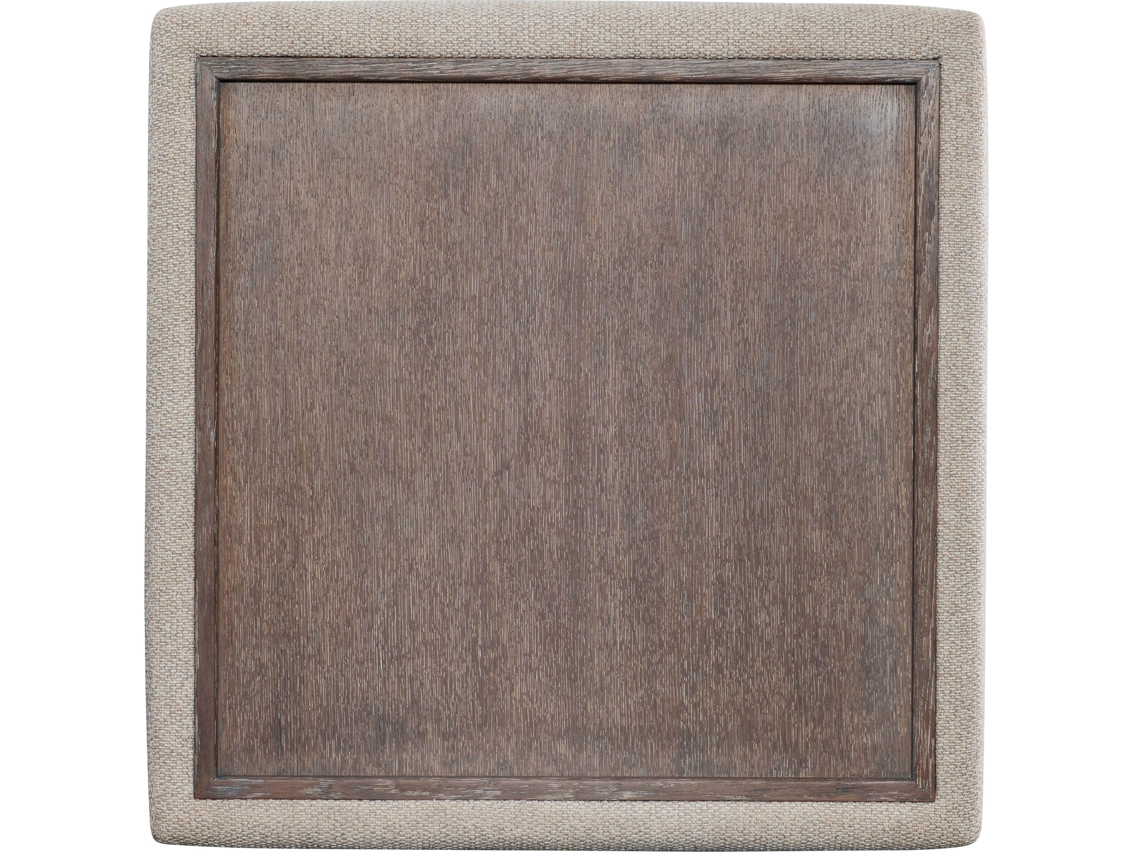 Bernhardt Vista Beige Upholstered Ottoman