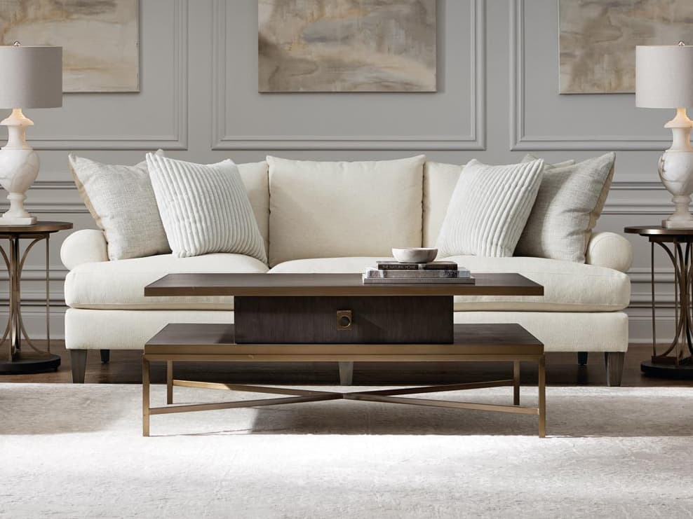 Bernhardt Plush Isabella Upholstered Sofa