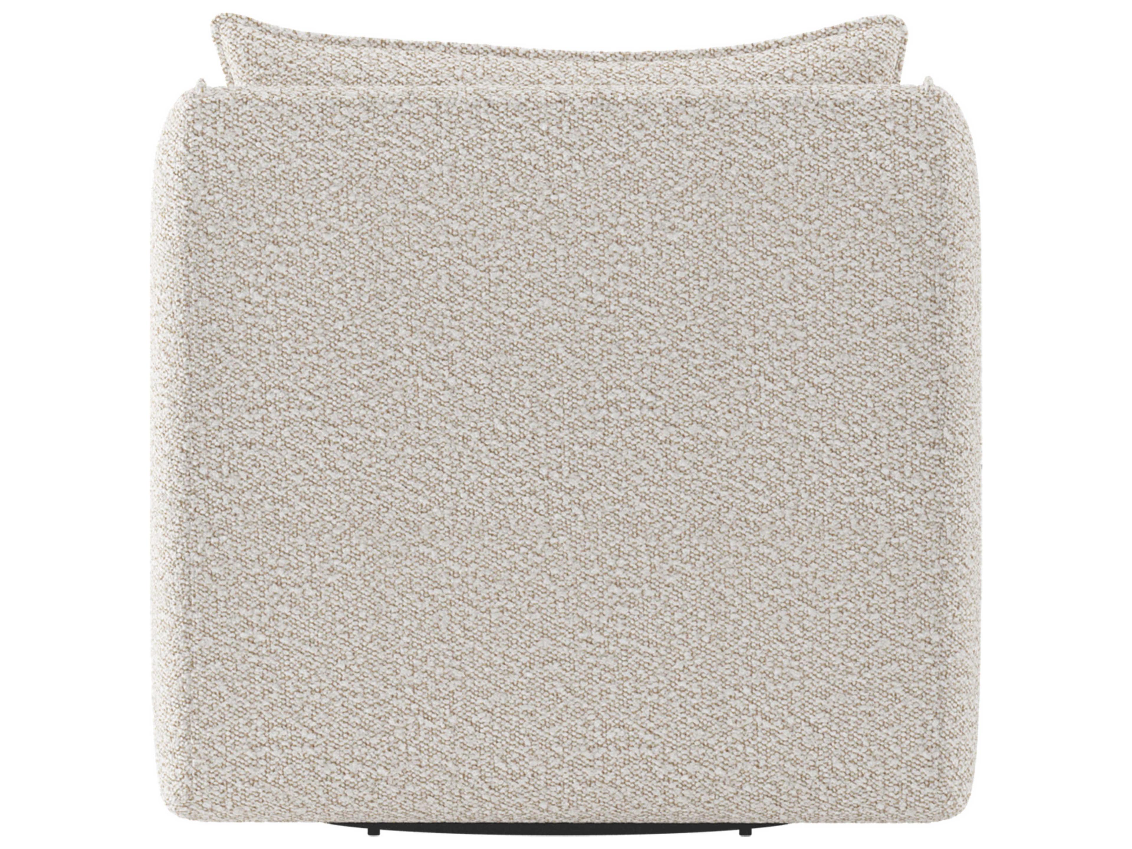 Bernhardt Plush Joli Swivel Fabric Accent Chair