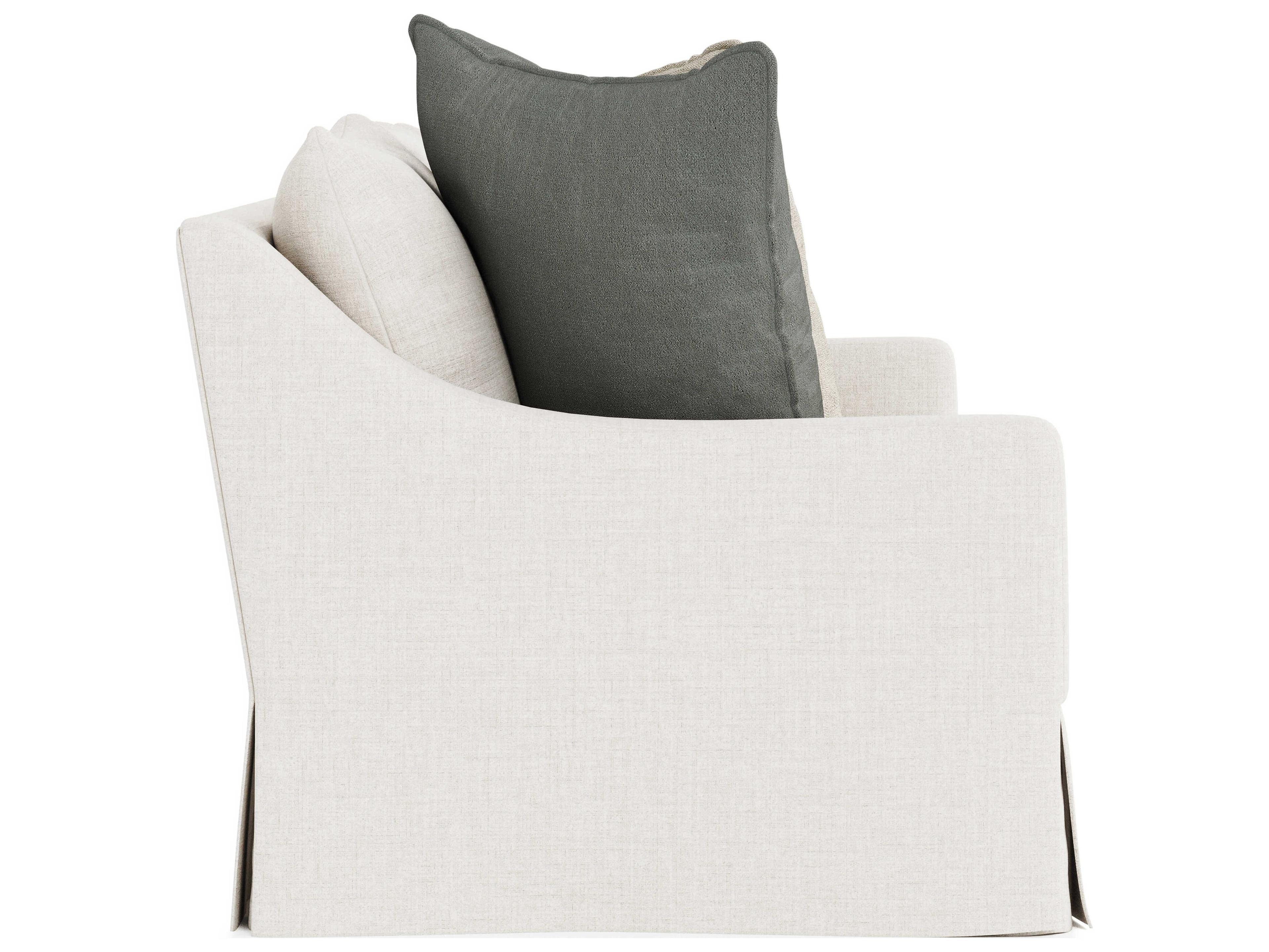 Bernhardt Plush Grace White Upholstered Sofa