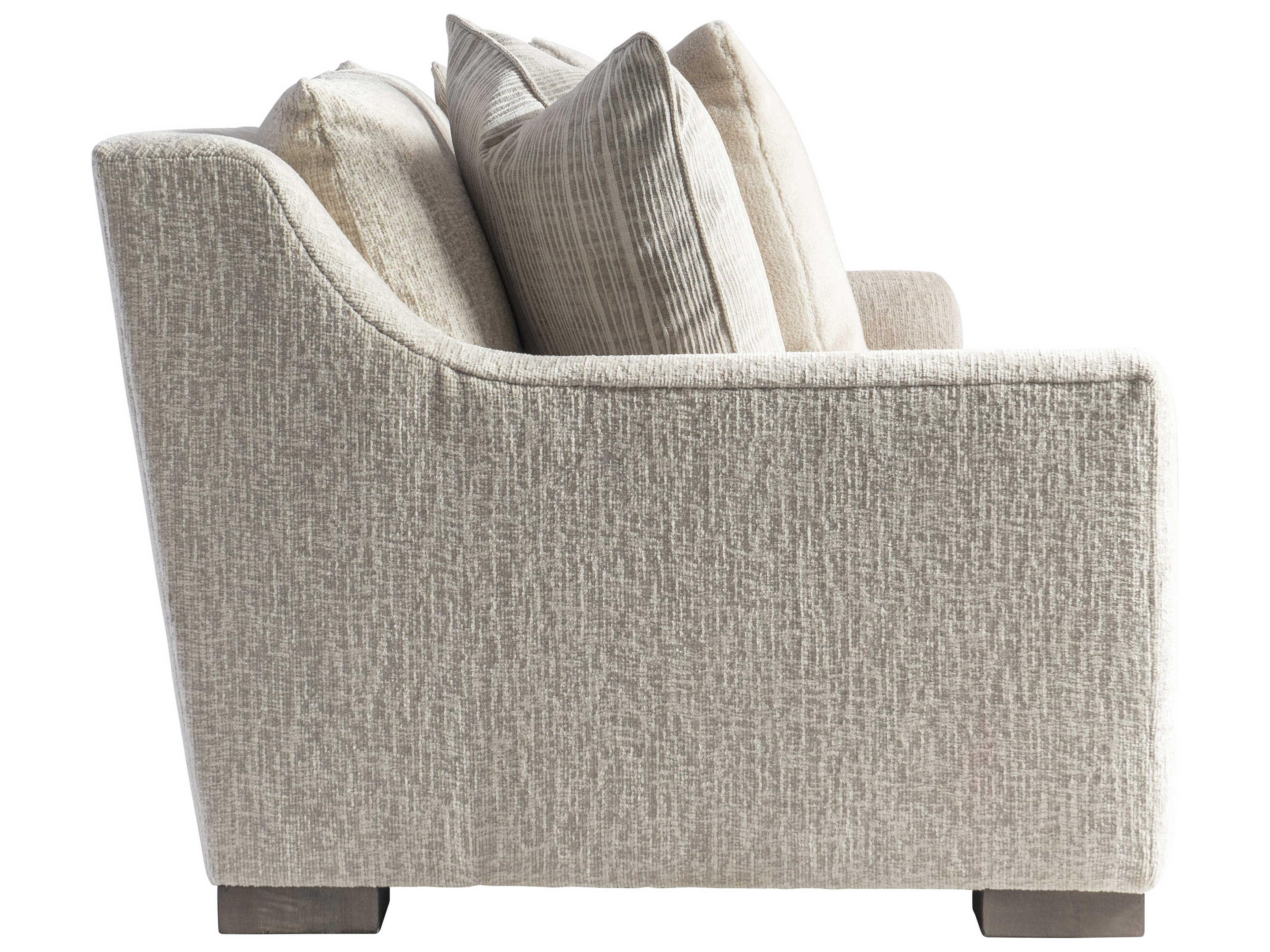 Bernhardt Plush Gabi Portobello Beige Upholstered Sofa