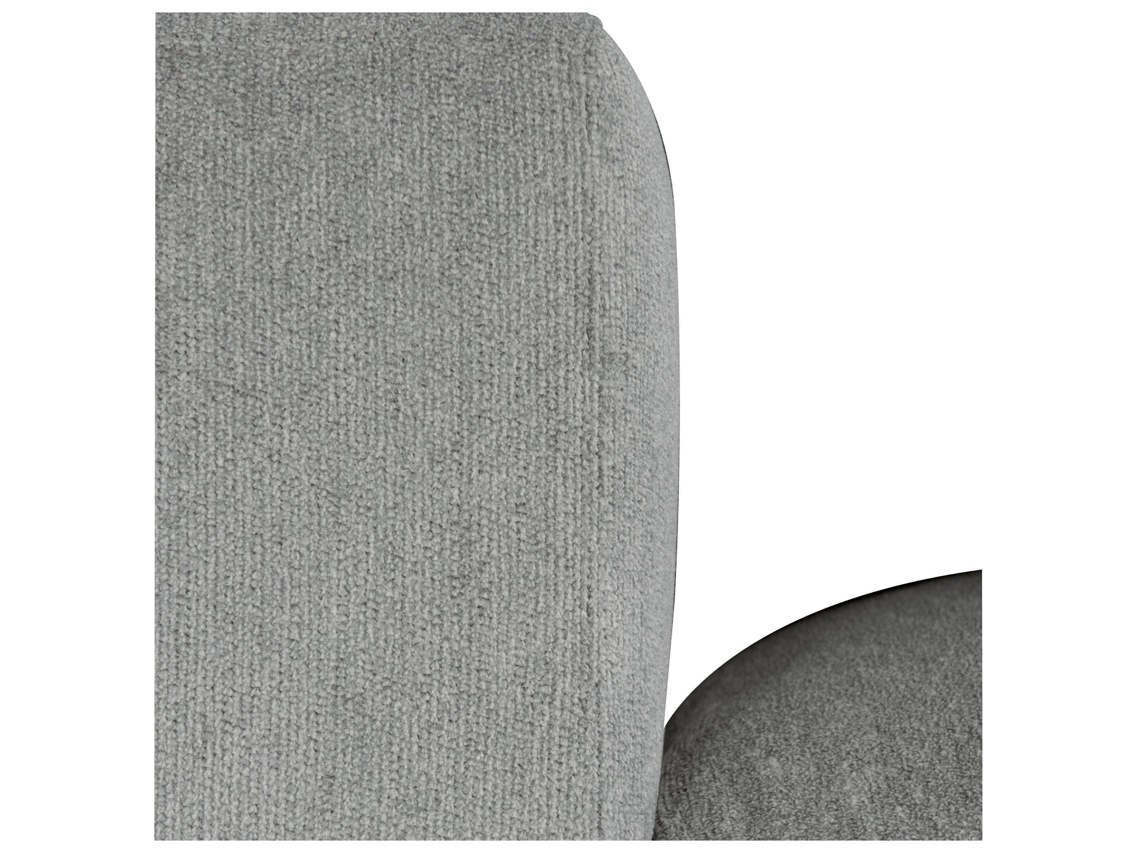 Bernhardt Plush Gray Upholstered Sofa