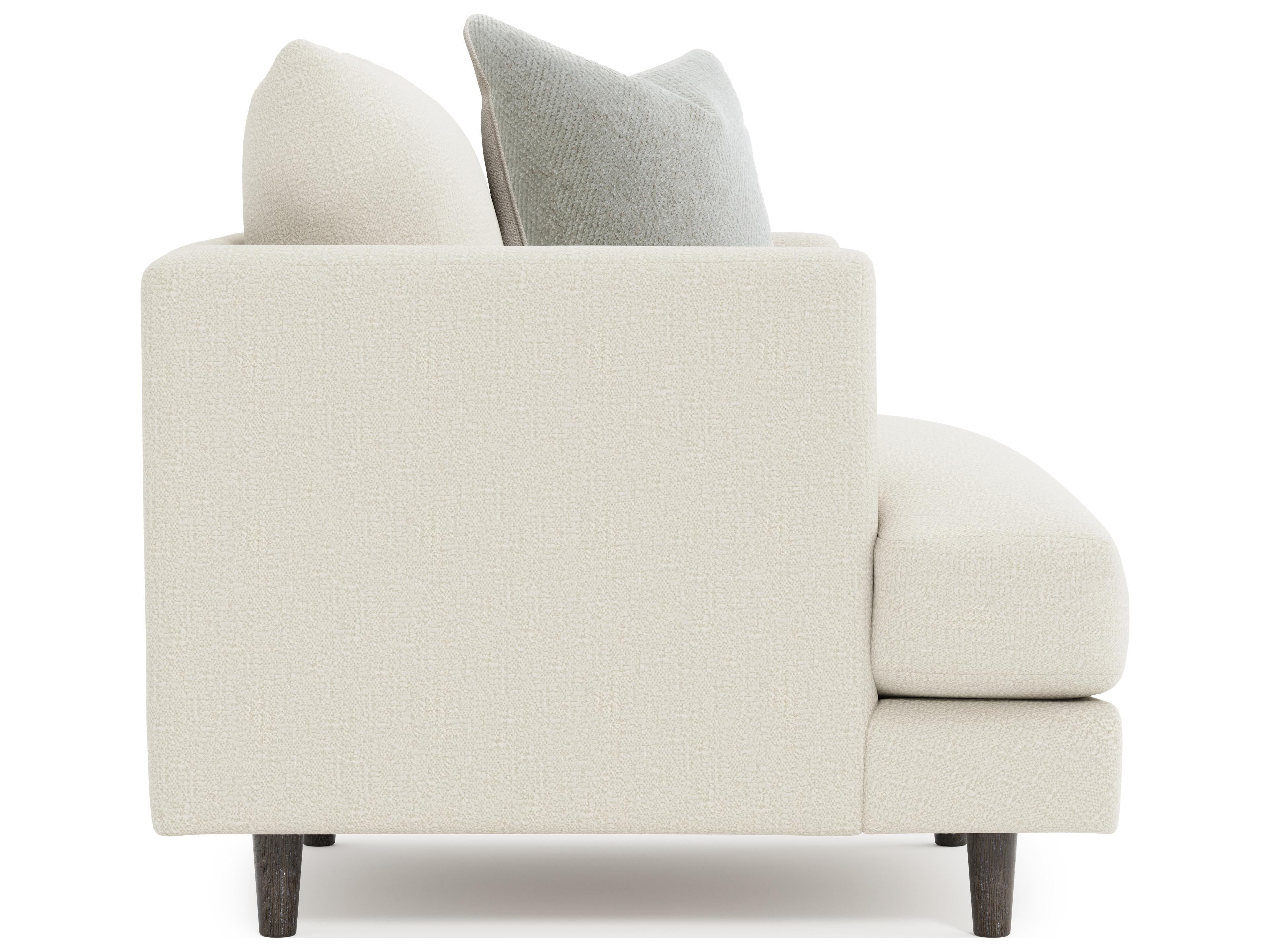 Bernhardt Plush White Accent Chair