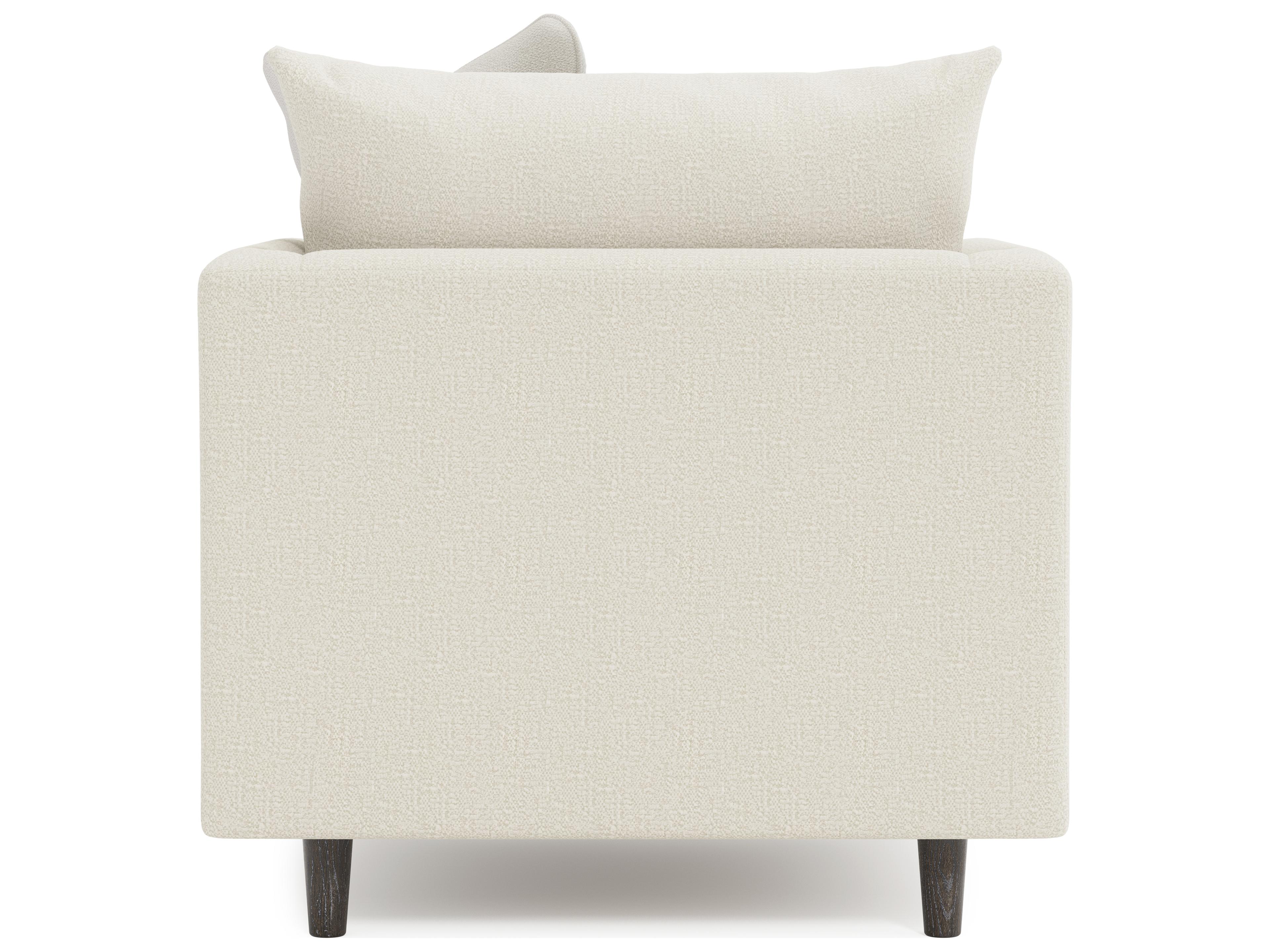 Bernhardt Plush White Accent Chair
