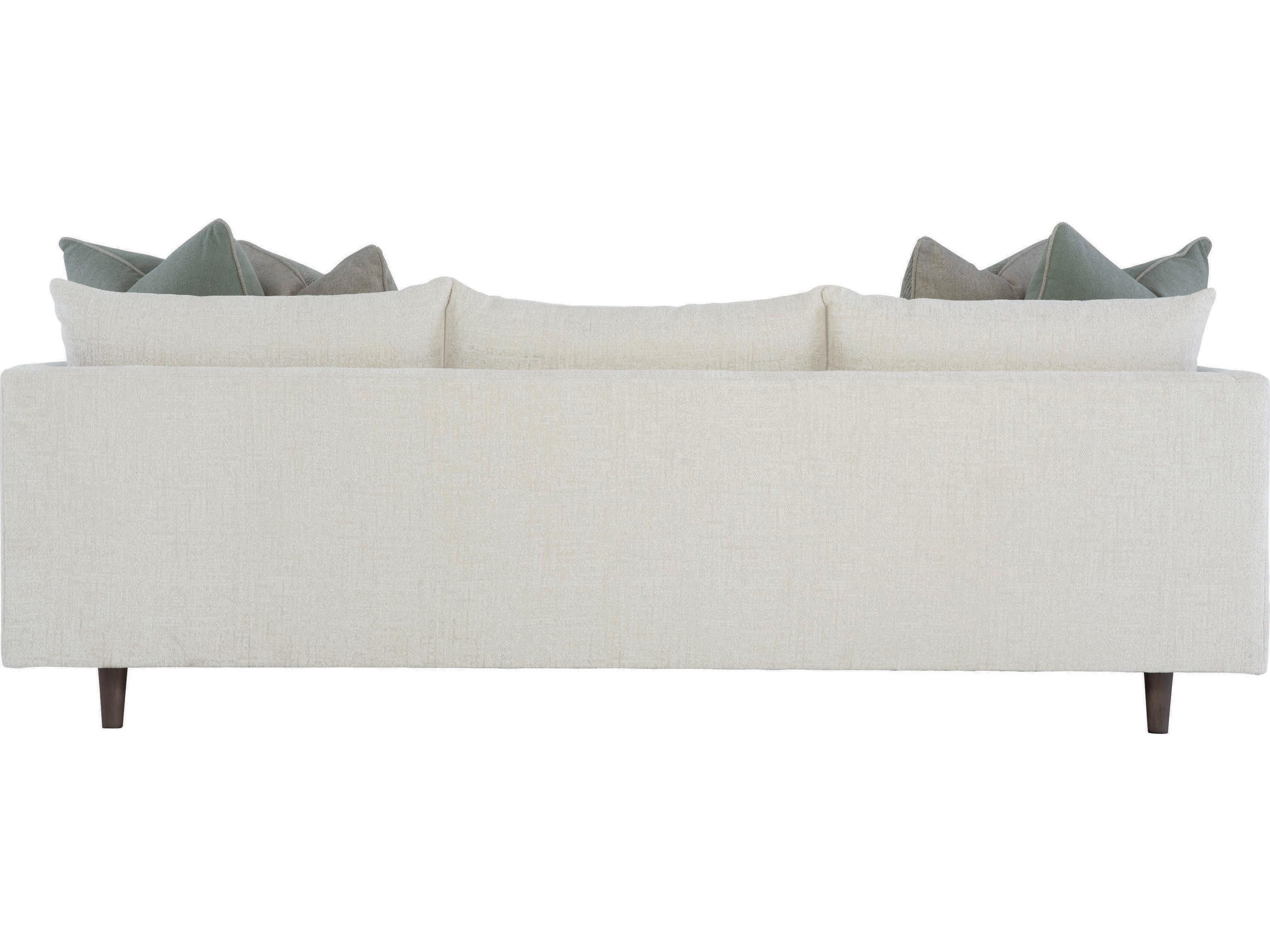 Bernhardt Plush Colette Cream Upholstered Sofa
