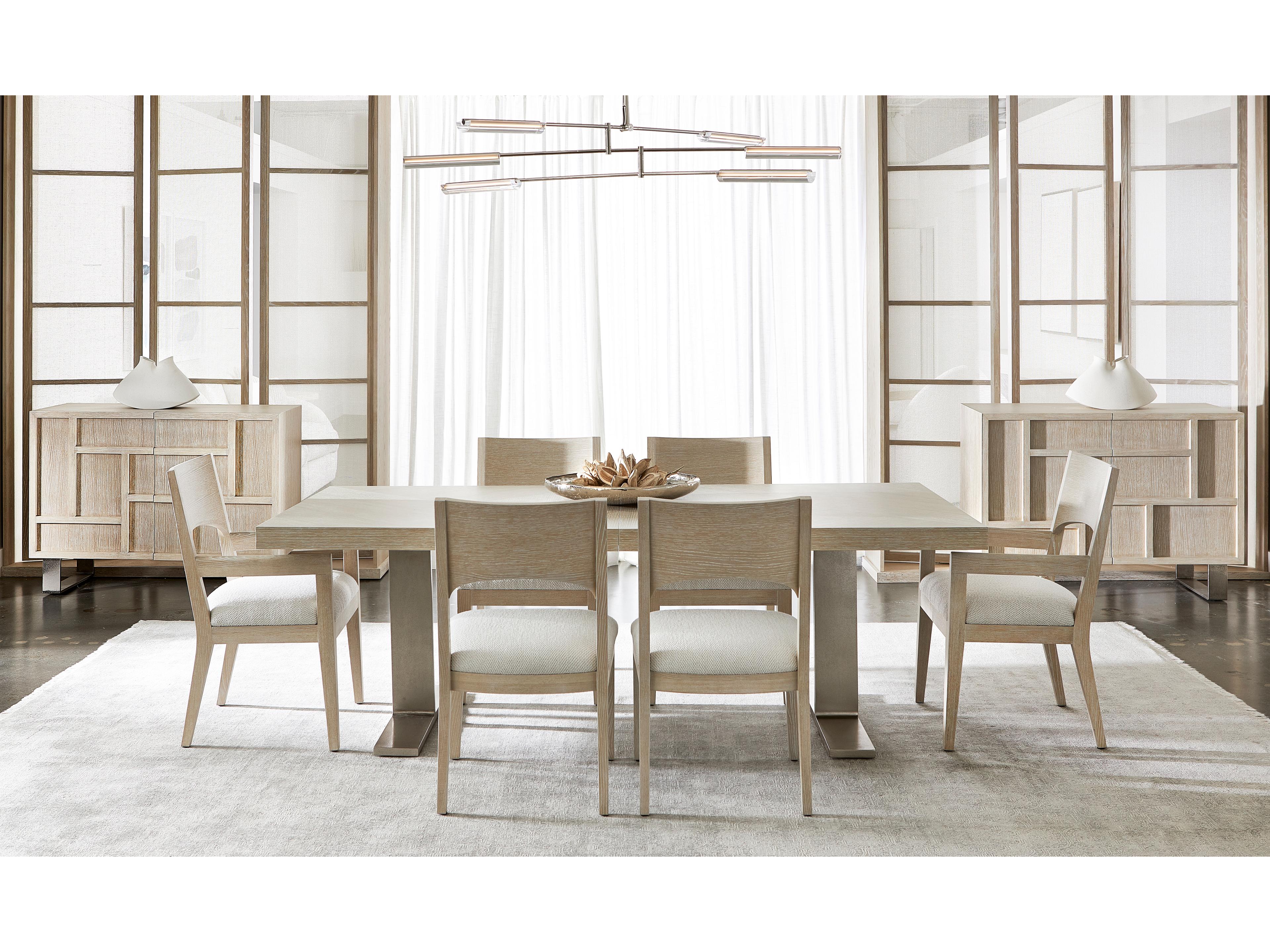 Bernhardt Solaria Oak Wood Dining Room Set