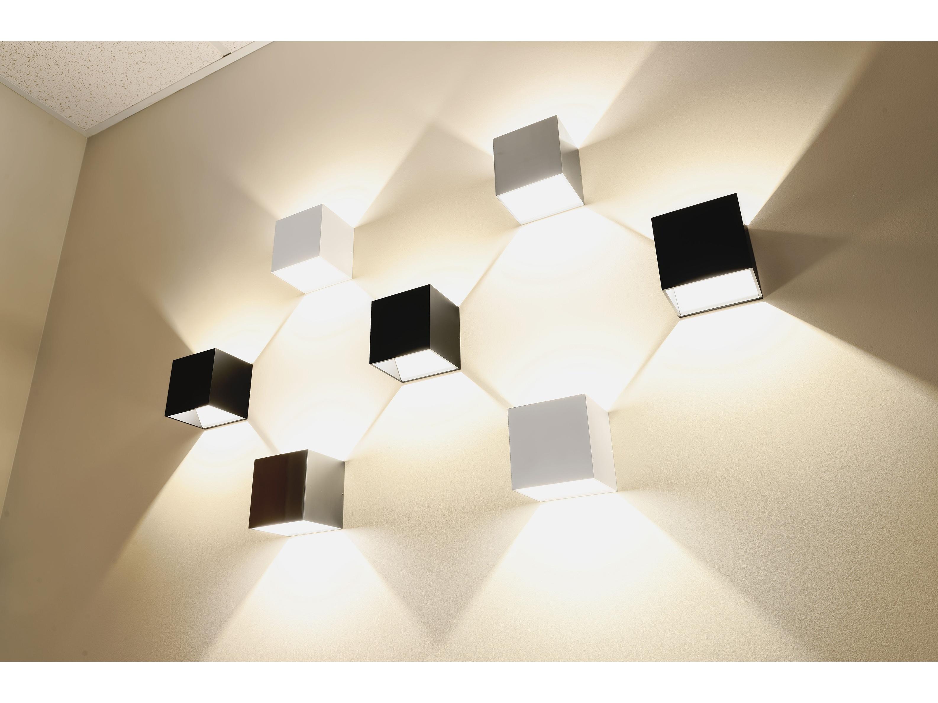 Bruck Lighting Qb Black LED Wall Sconce