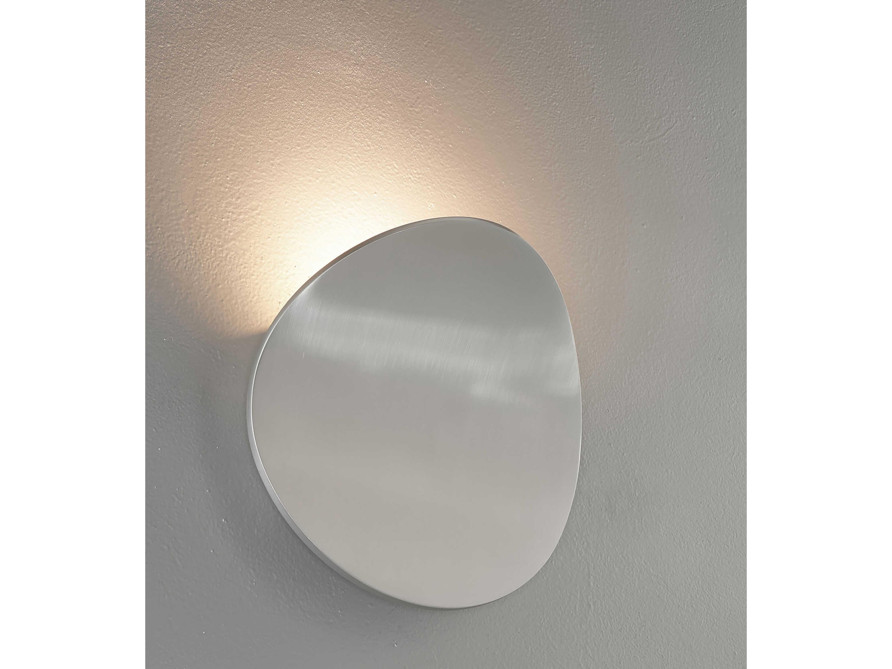 Bruck Lighting Lunaro 1-Light Brushed Chrome LED Wall Sconce