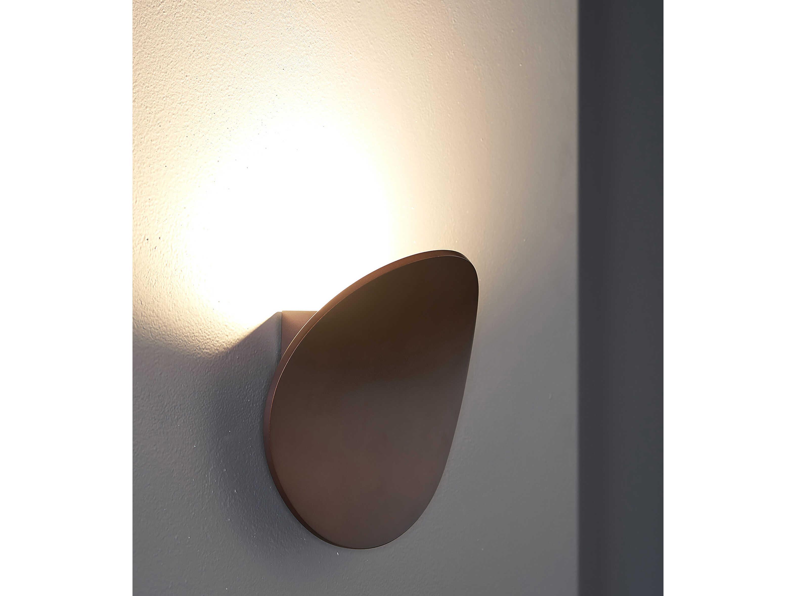 Bruck Lighting Lunaro 1-Light Bronze LED Wall Sconce