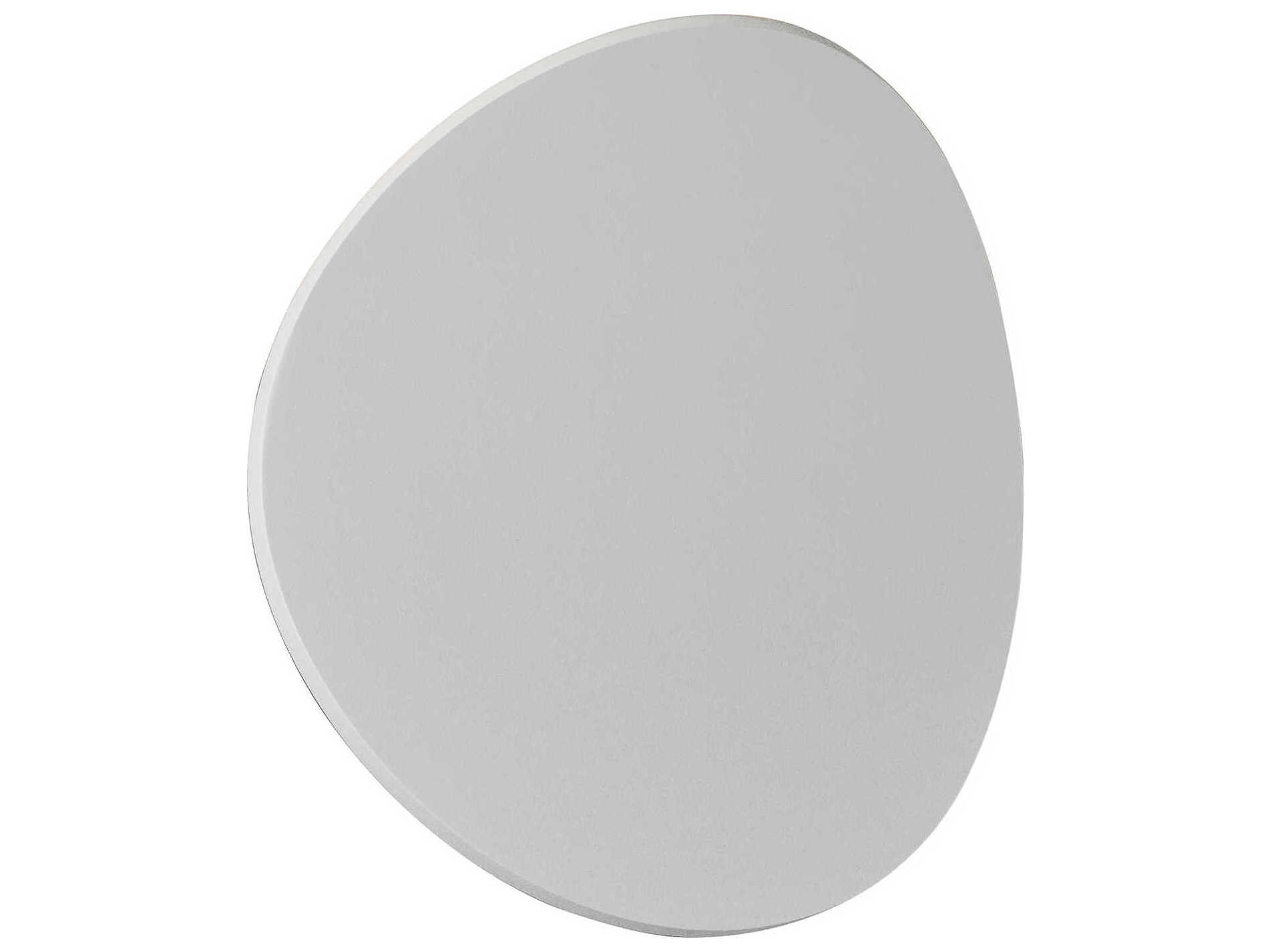 Bruck Lighting Lunaro 1-Light Textured White LED Wall Sconce