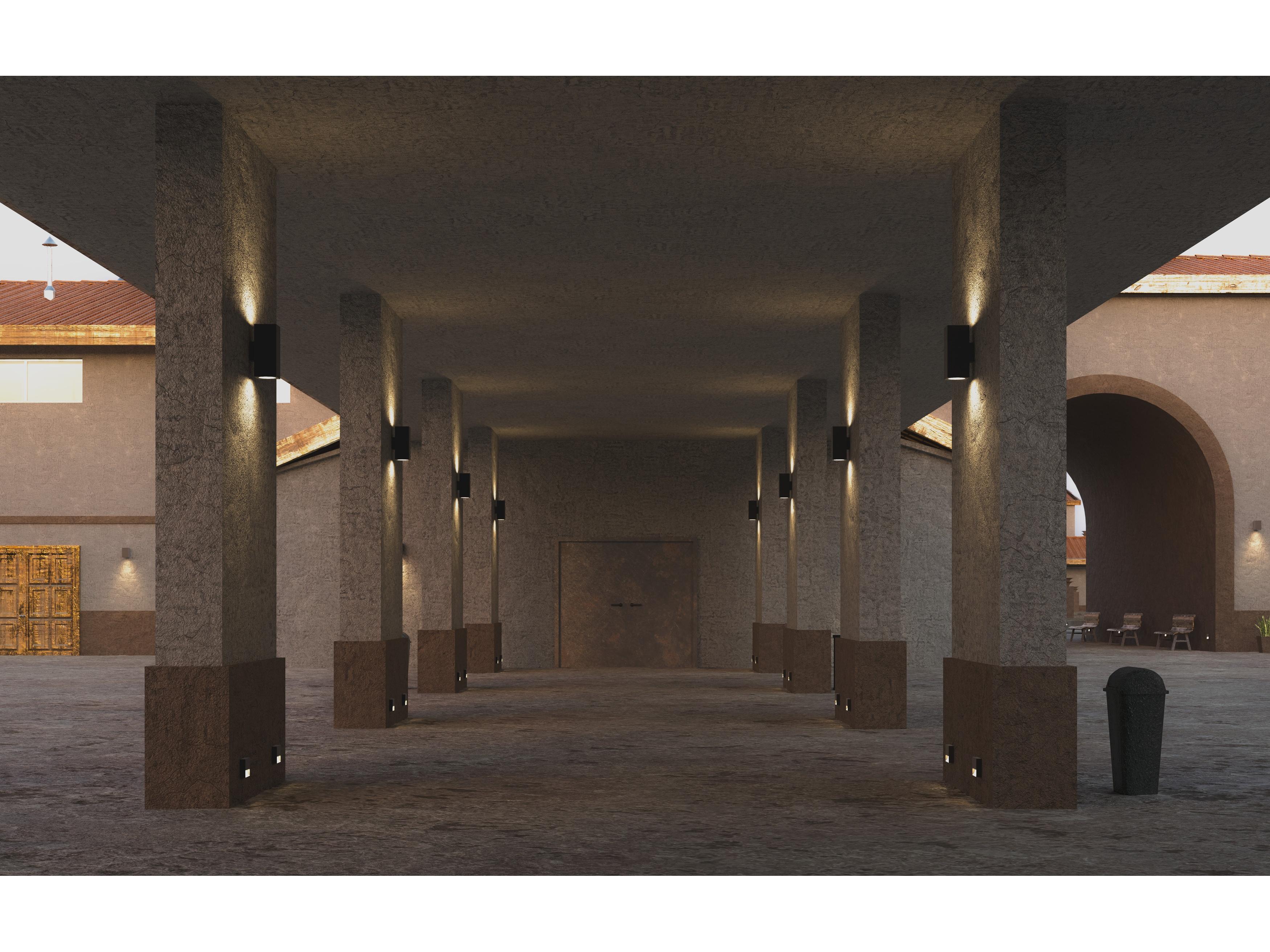 Bruck Lighting Cylinder 2 - Light Outdoor Wall Light