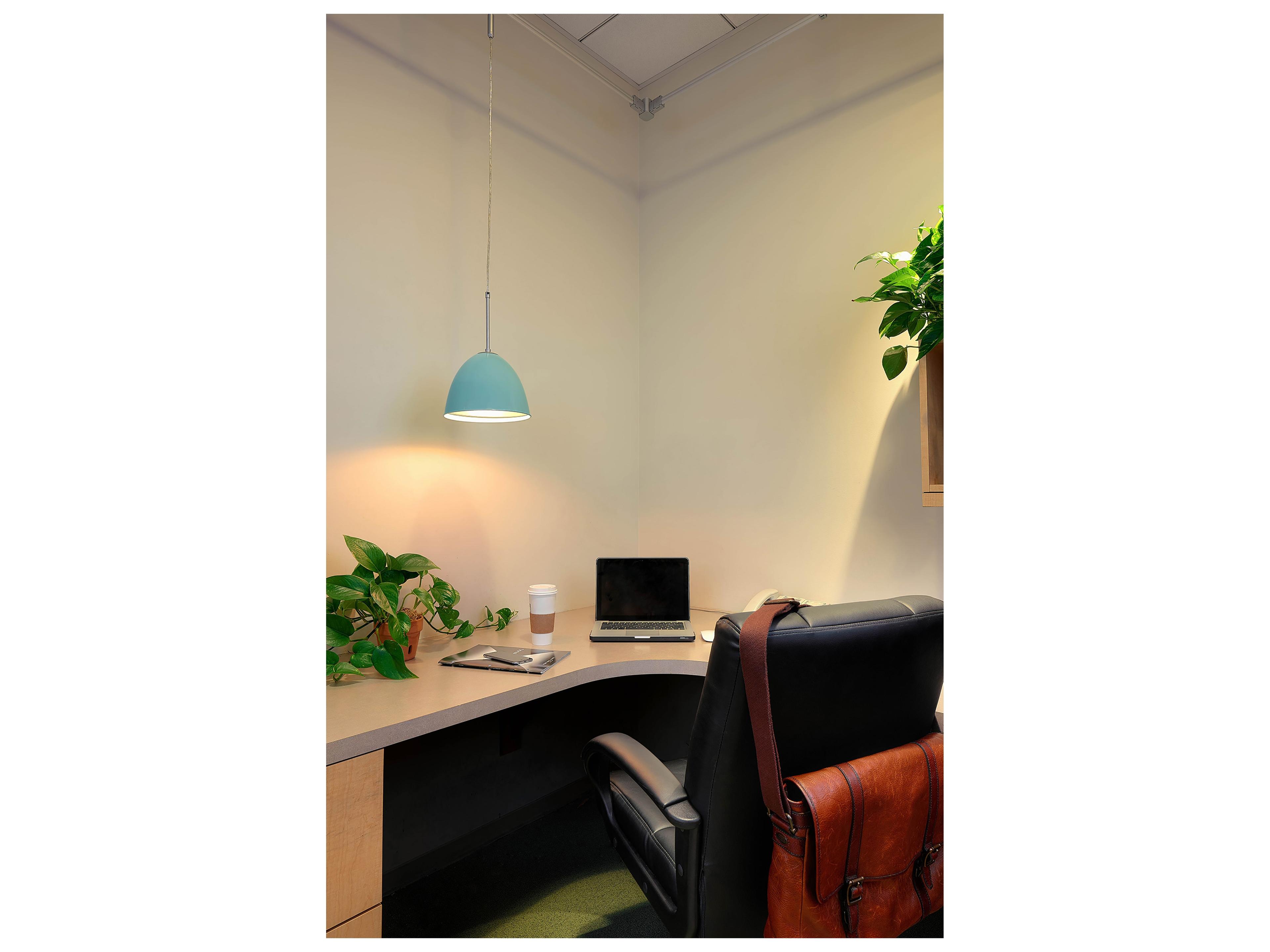 Bruck Lighting Classic 1-Light Chrome Bell Mini Pendant