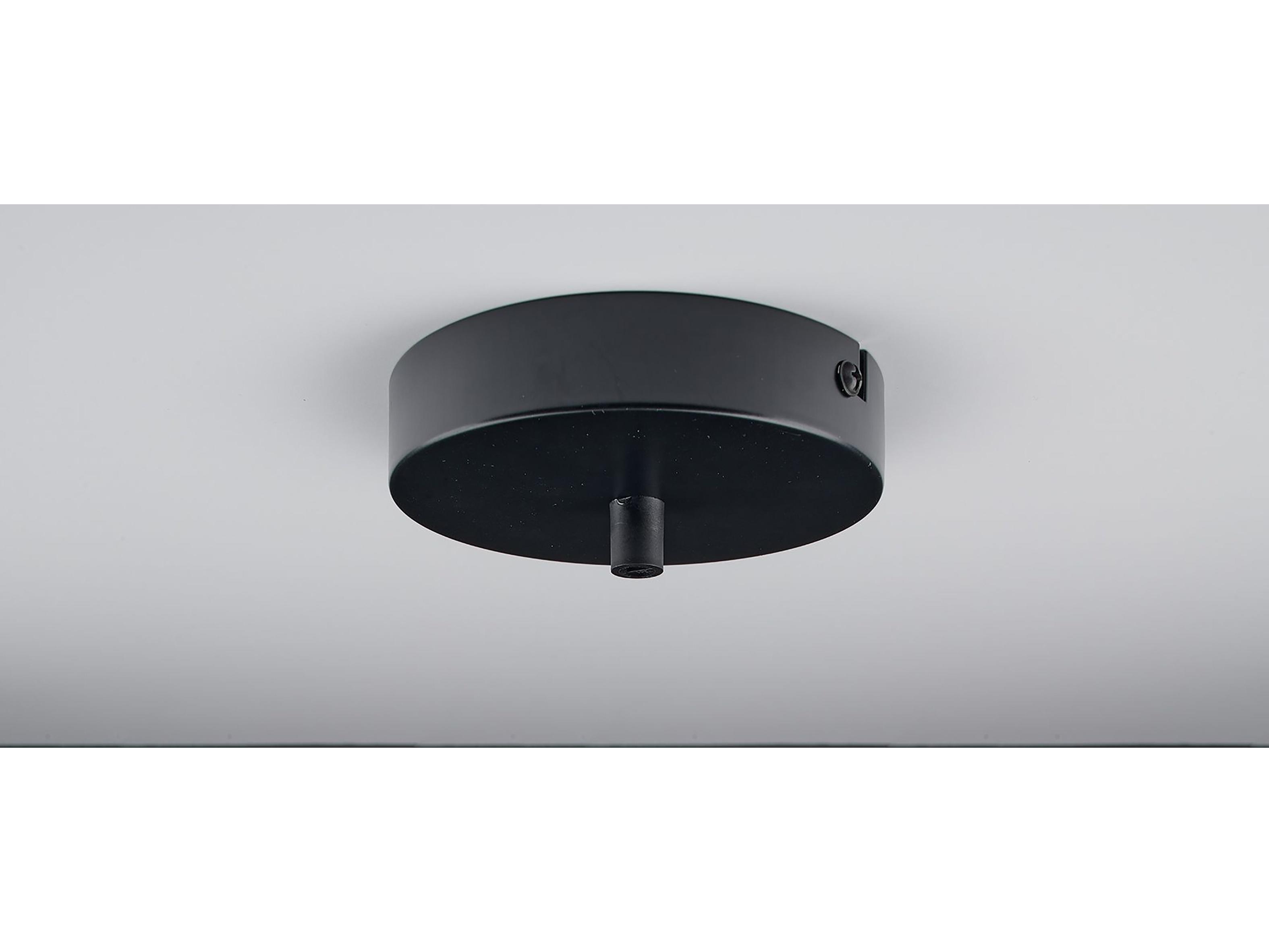 Bruck Lighting Classic 1-Light Black Bell Mini Pendant