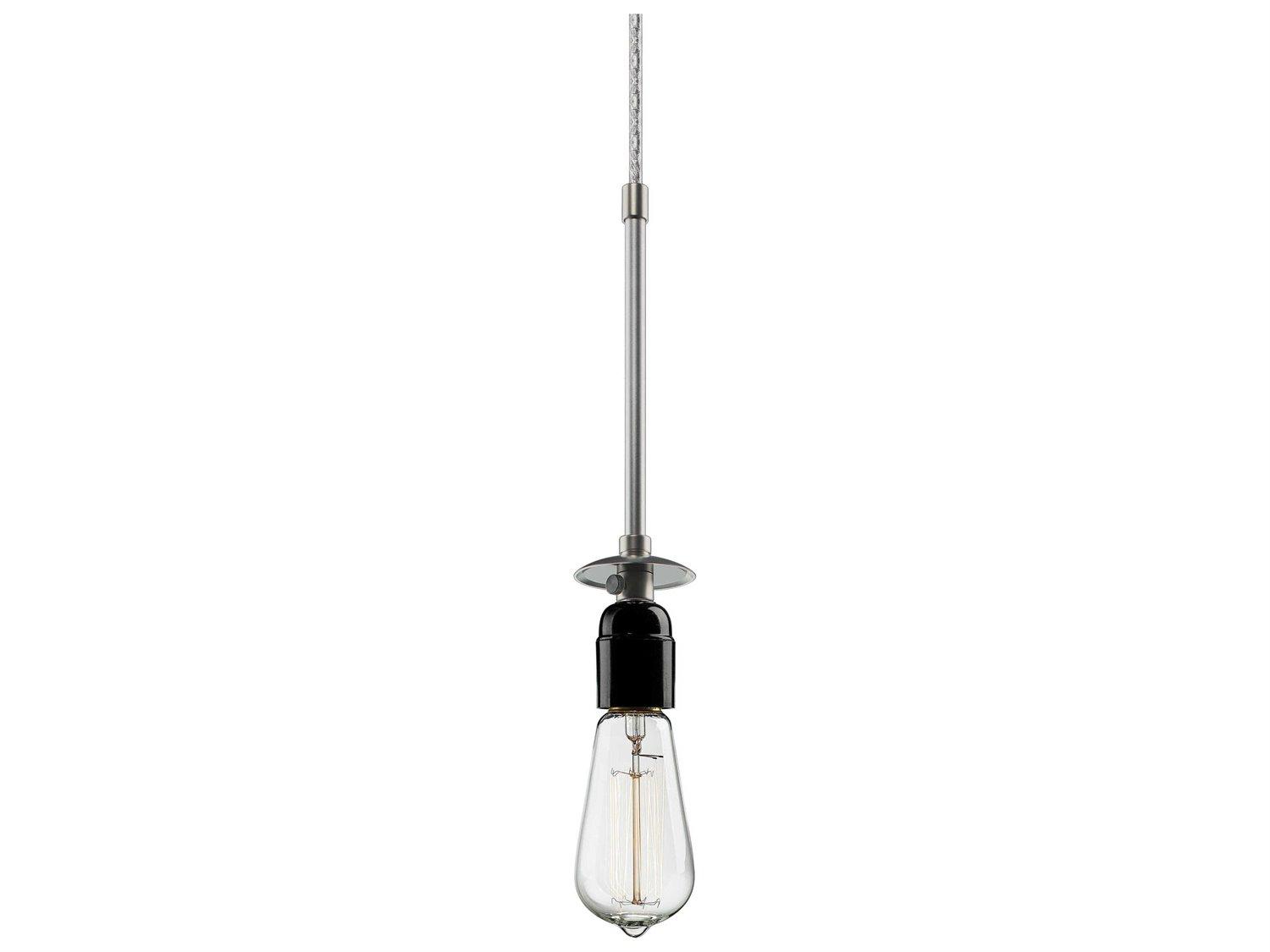 Bruck Lighting Classic 1-Light Black Bell Mini Pendant