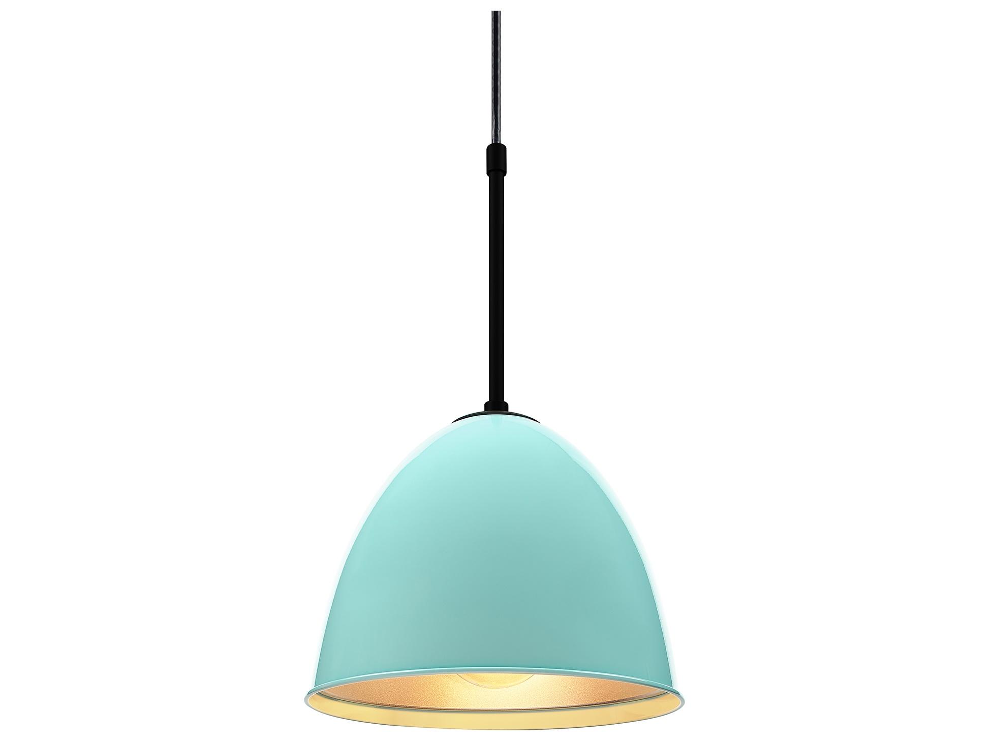 Bruck Lighting Classic 1-Light Blue Bell Mini Pendant