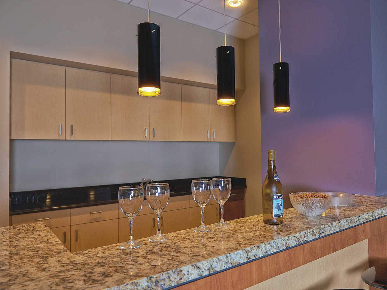 Bruck Lighting Cyrus 1-Light Black Glass LED Cylinder Mini Pendant