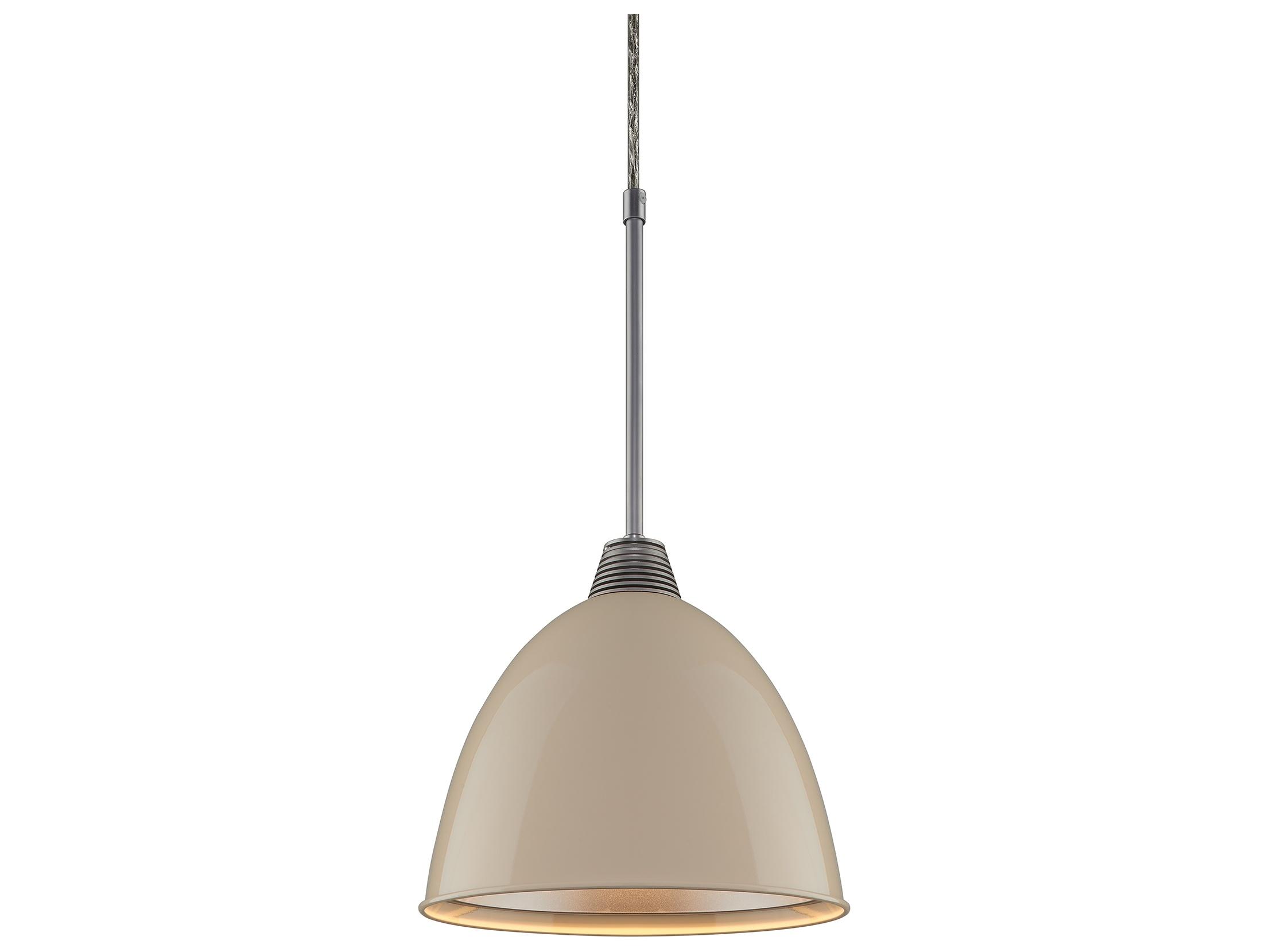 Bruck Lighting Classic 1-Light Chrome LED Bell Mini Pendant