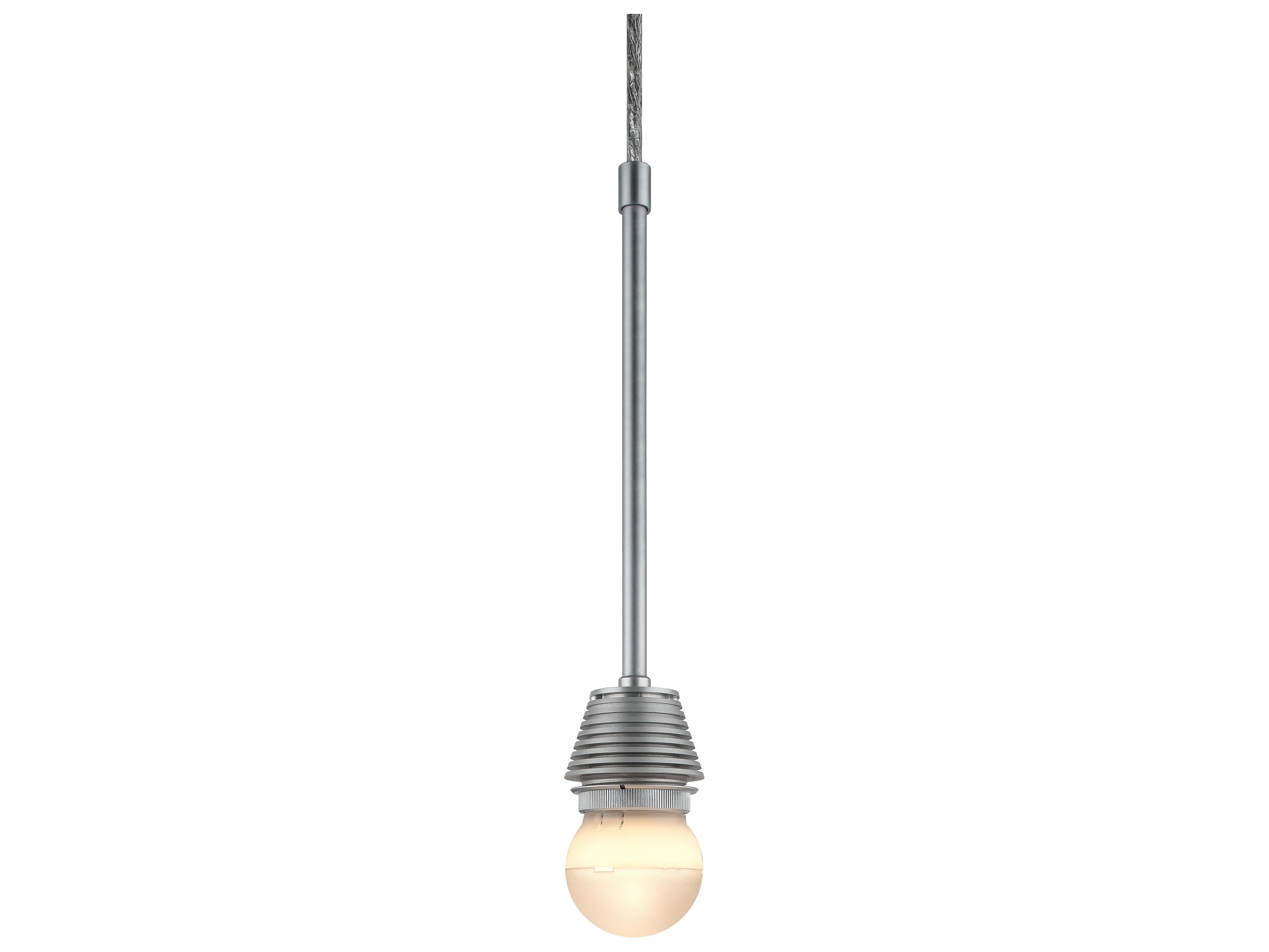 Bruck Lighting Classic 1-Light Red LED Bell Mini Pendant