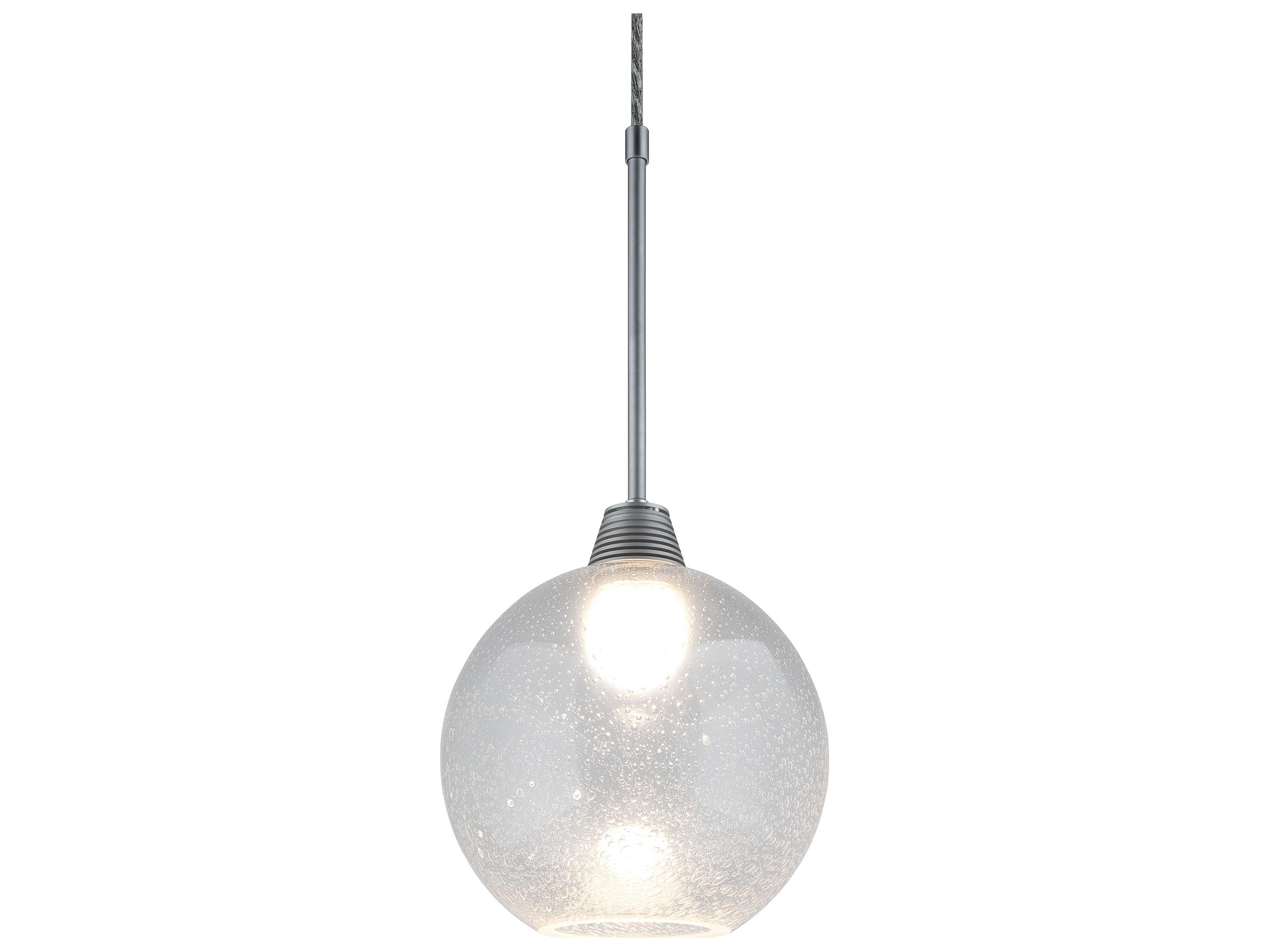 Bruck Lighting Bobo 1-Light Clear Glass LED Globe Mini Pendant