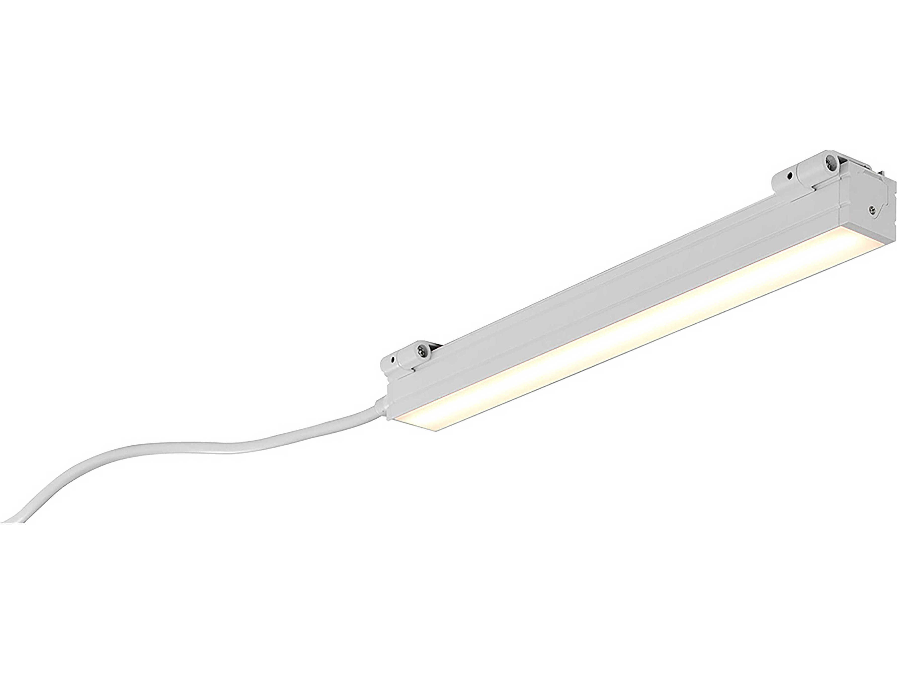 Bruck Lighting Saber 1-Light White LED Flush Mount