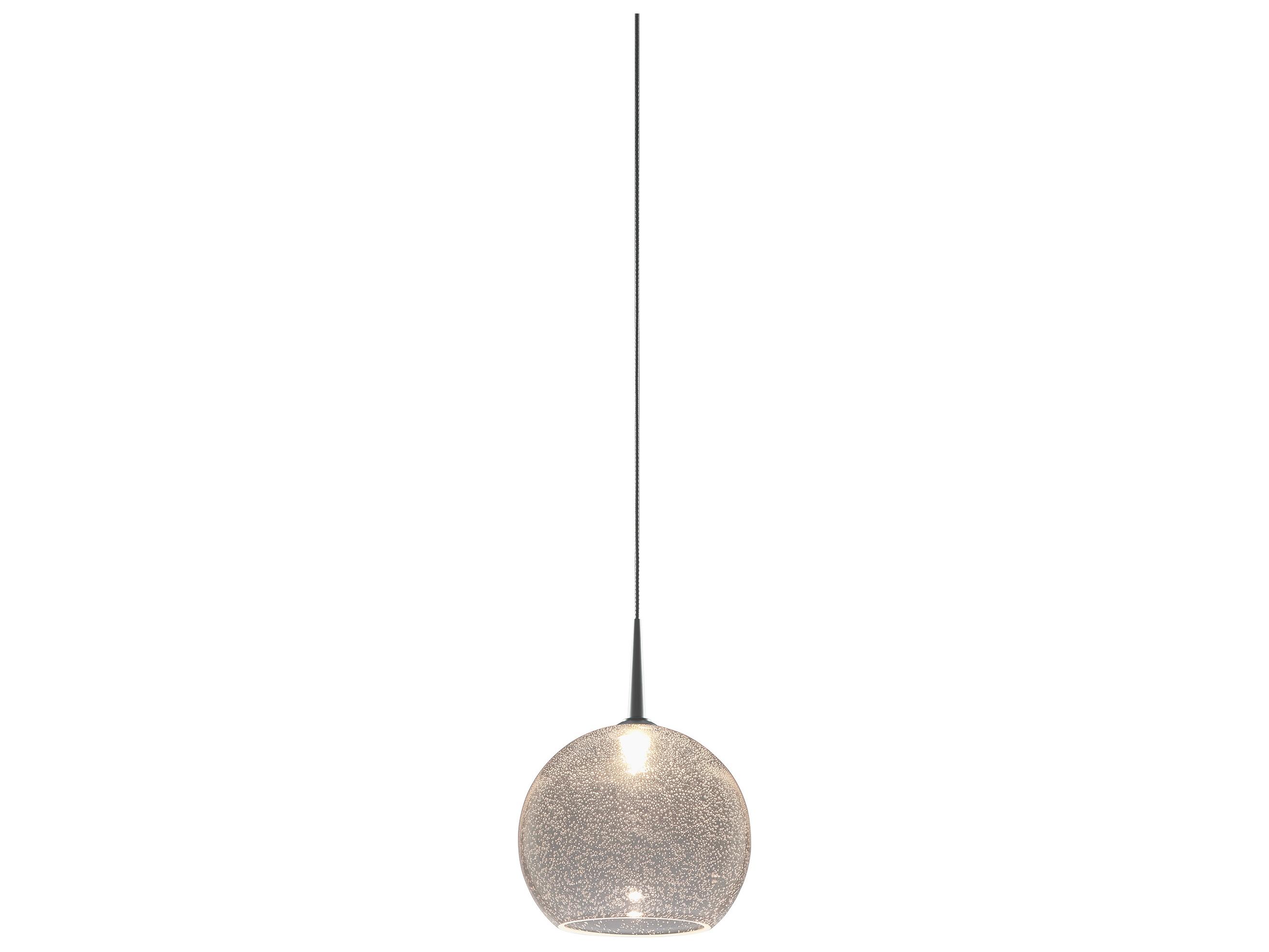 Bruck Lighting Bobo 1-Light Clear Glass LED Globe Mini Pendant