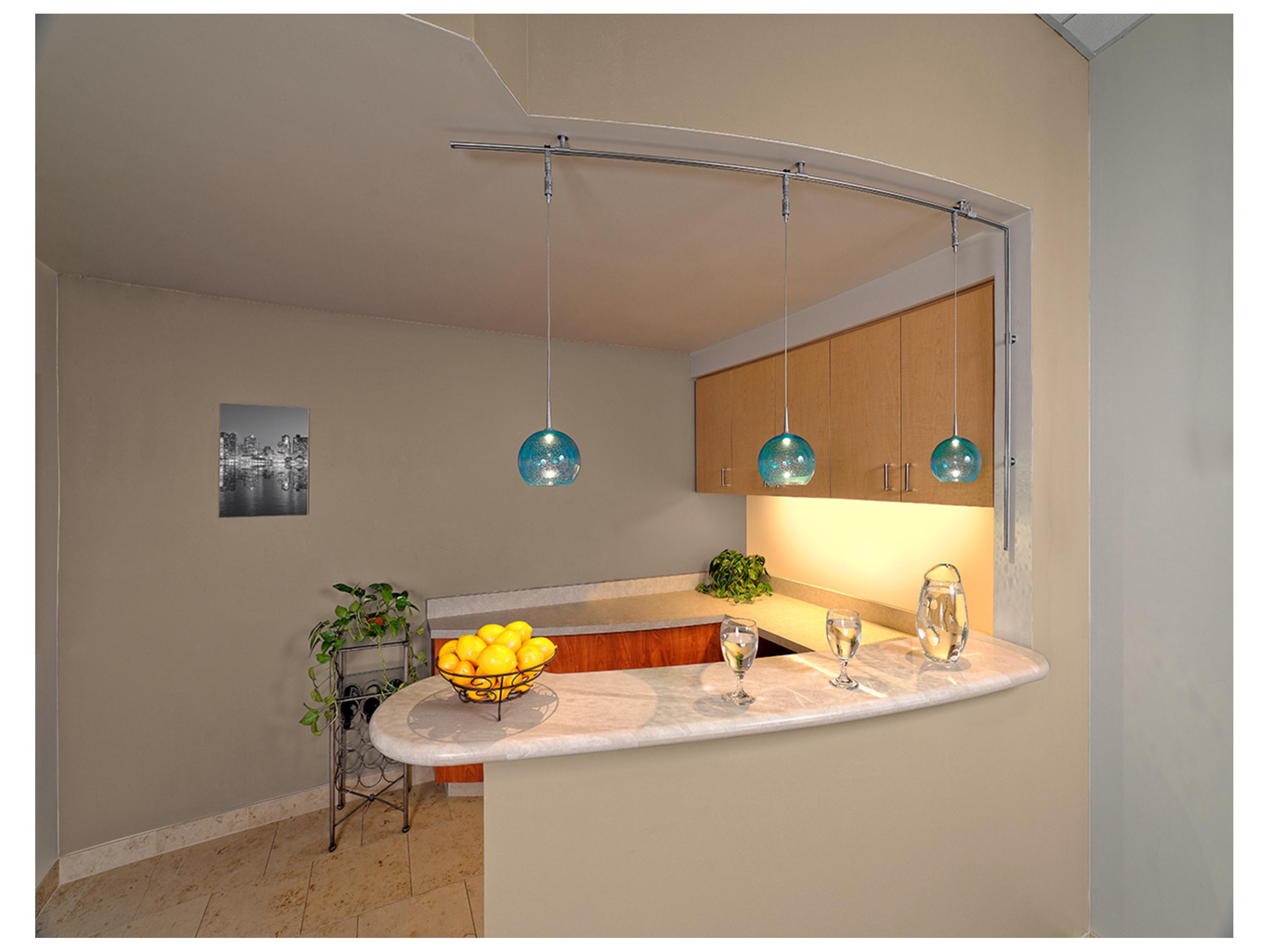 Bruck Lighting Bobo 1-Light Green Glass LED Globe Mini Pendant