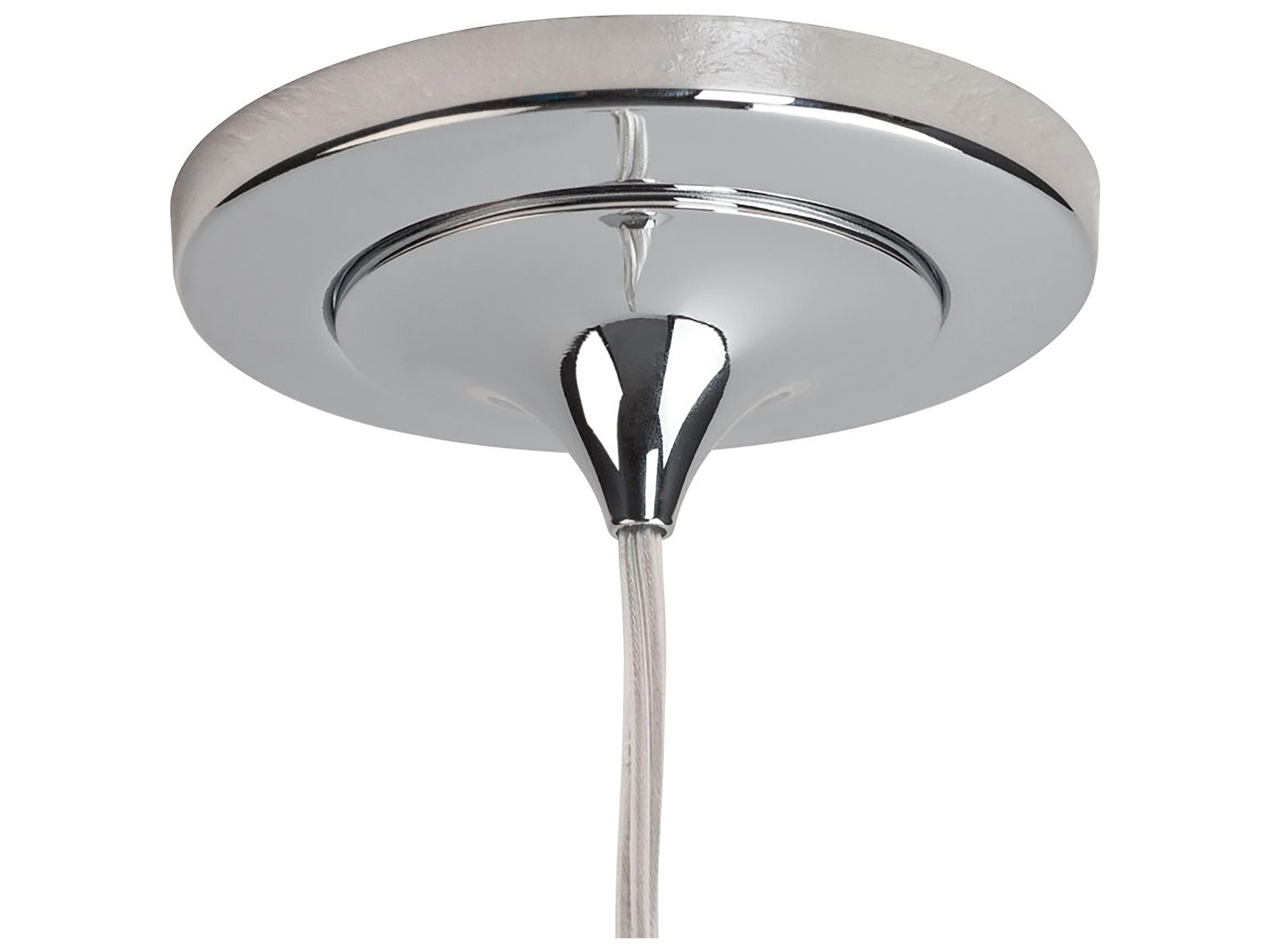 Bruck Lighting Ciro 1-Light Gold Glass Mini Pendant