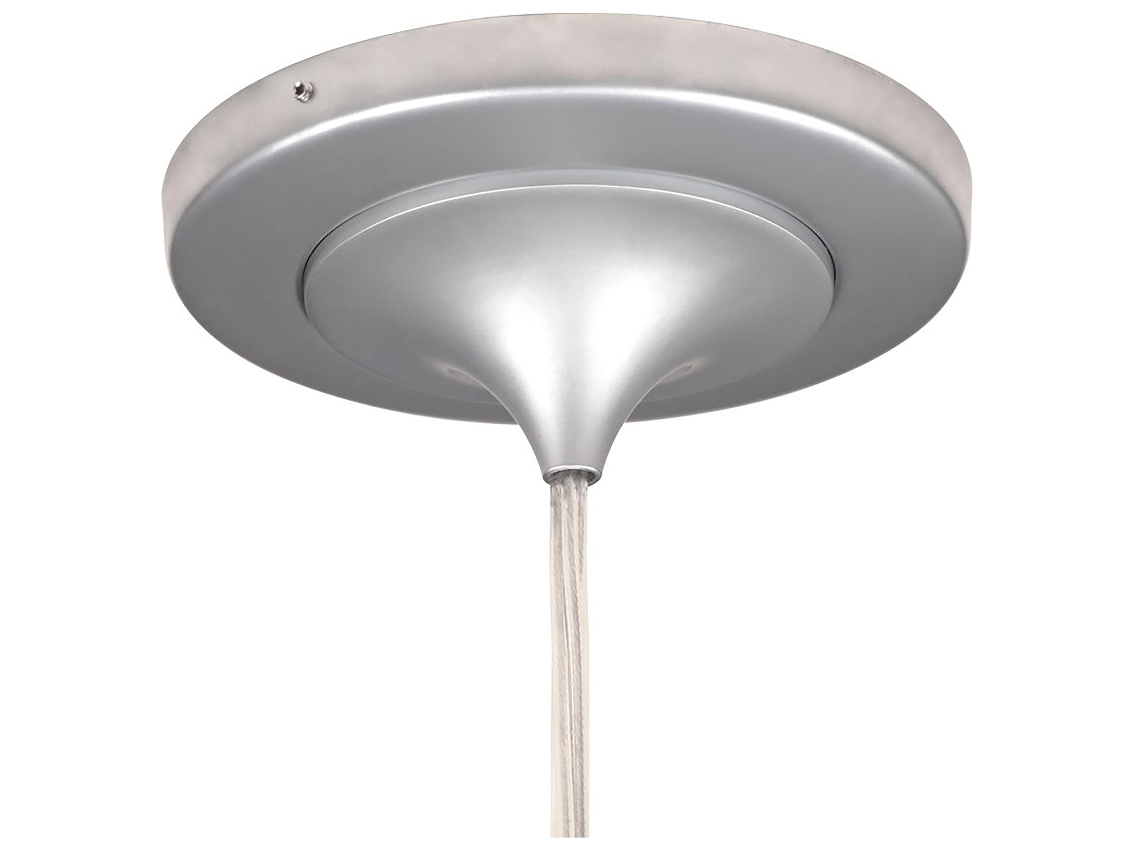 Bruck Lighting Zara 1-Light Gold Glass Bell Mini Pendant