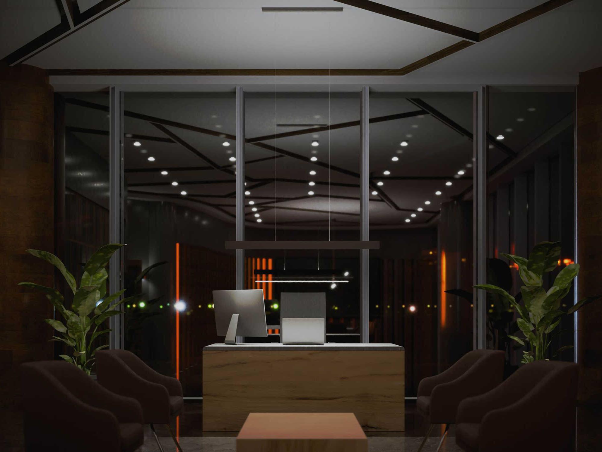 Bruck Lighting After-8 1-Light Champagne Brown Linear Island Pendant