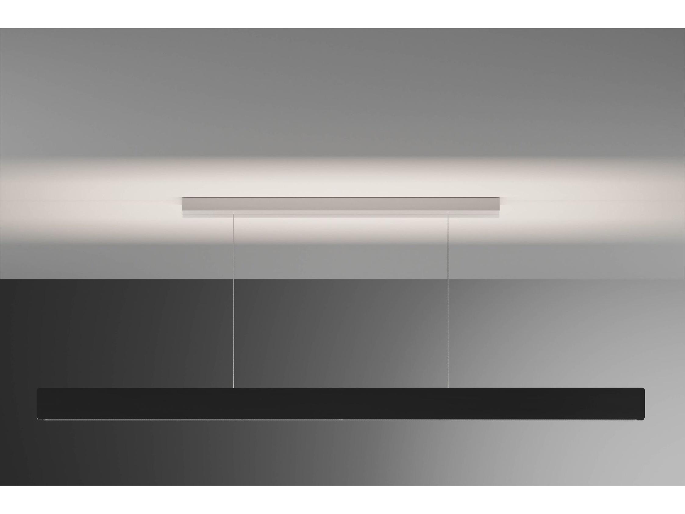 Bruck Lighting After-8 1-Light Black Linear Island Pendant
