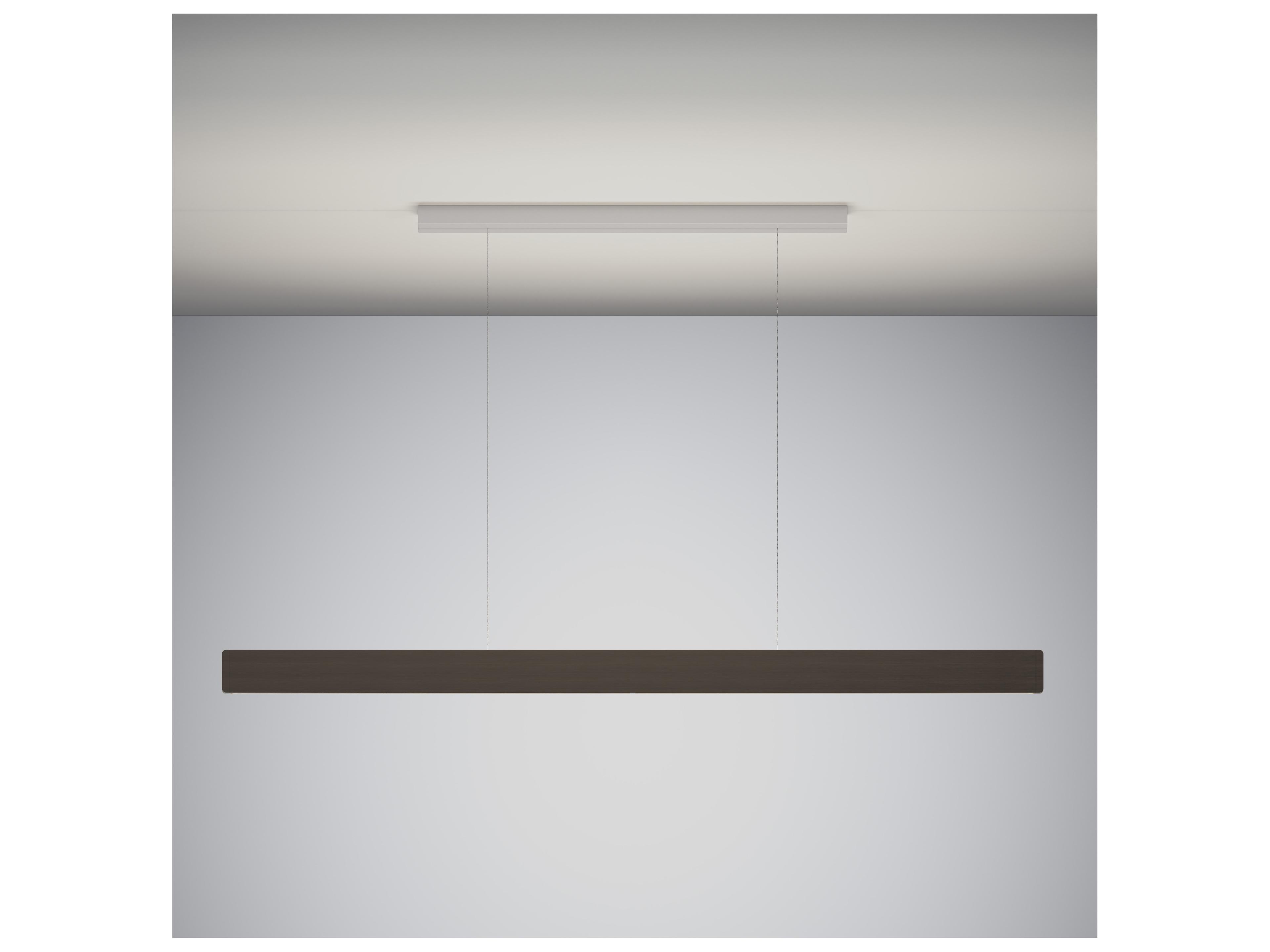 Bruck Lighting After-8 1-Light Champagne Brown Linear Island Pendant