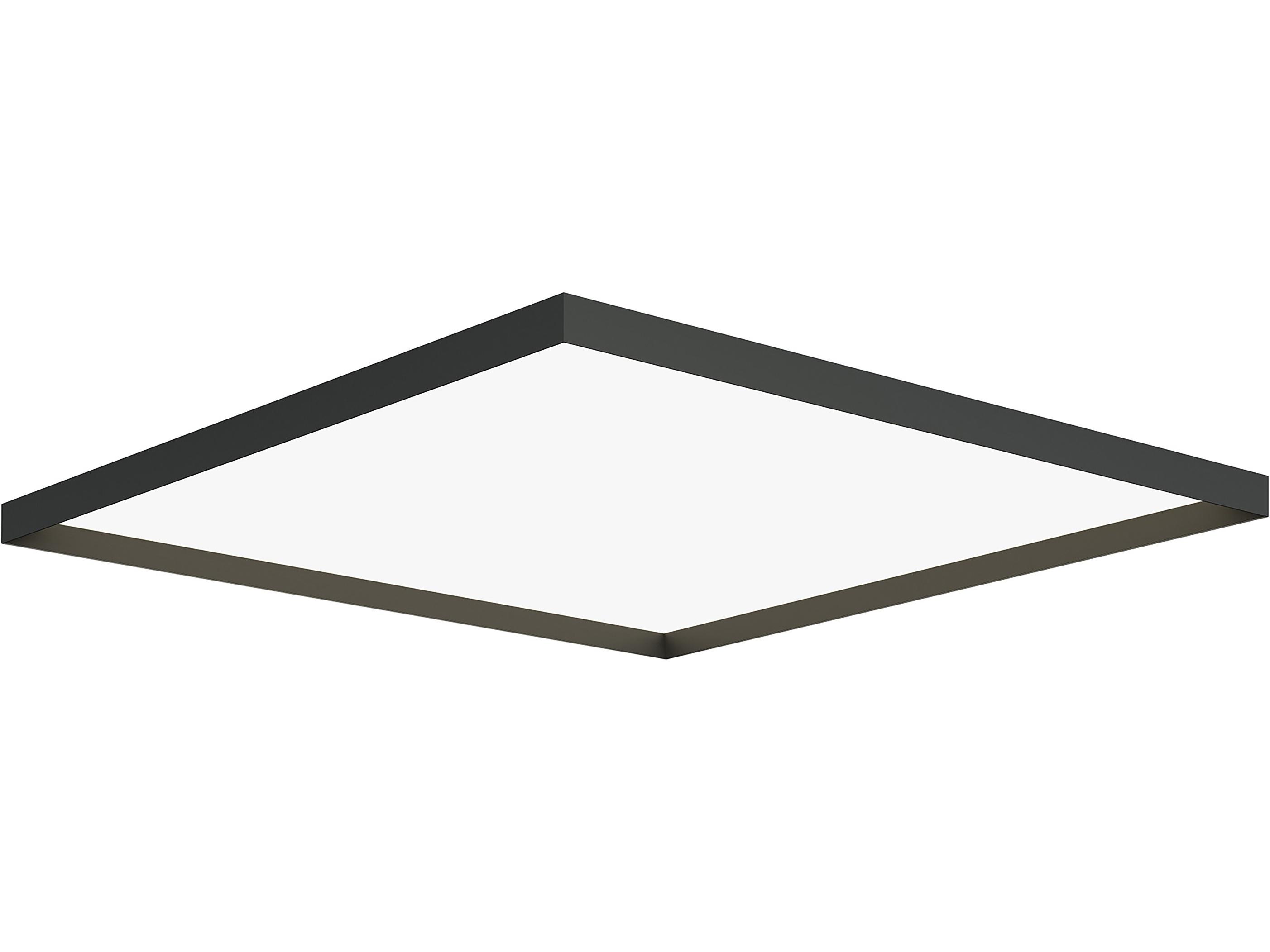 Bruck Lighting Bina 1-Light Black LED Flush Mount
