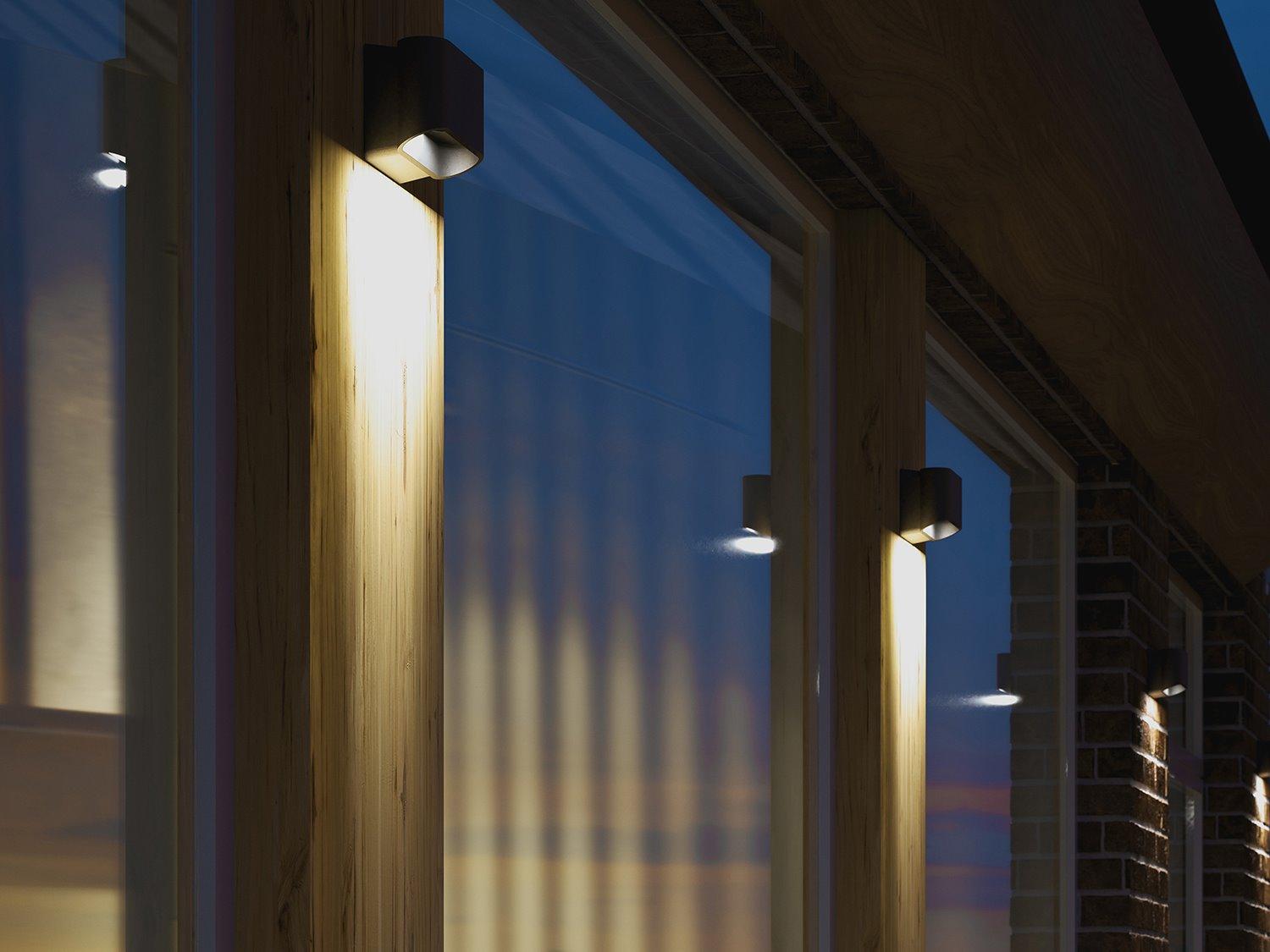 Bruck Lighting Eclipse 1 - Light Outdoor Wall Light