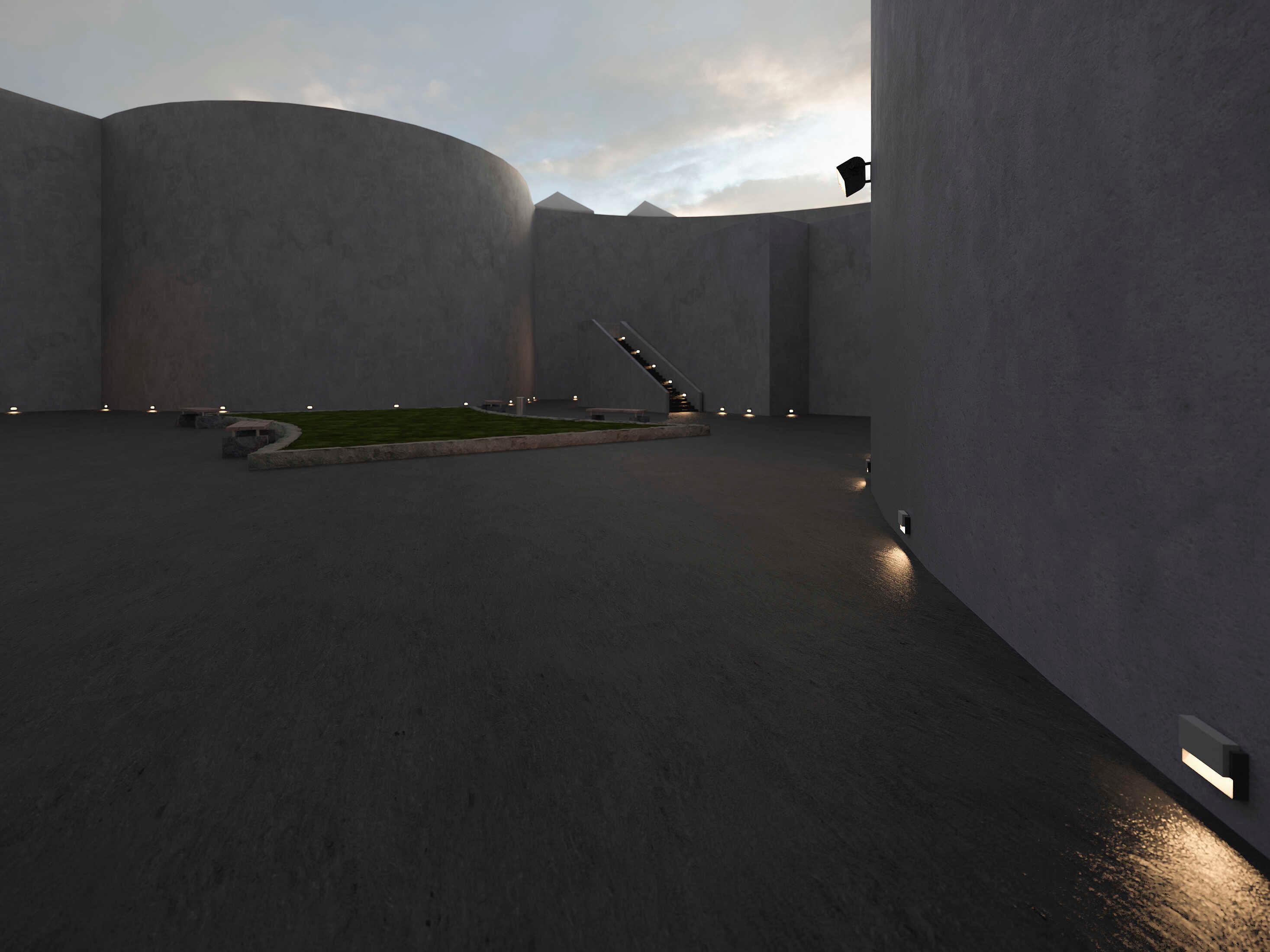 Bruck Lighting Piazza 1 - Light Outdoor Wall Light