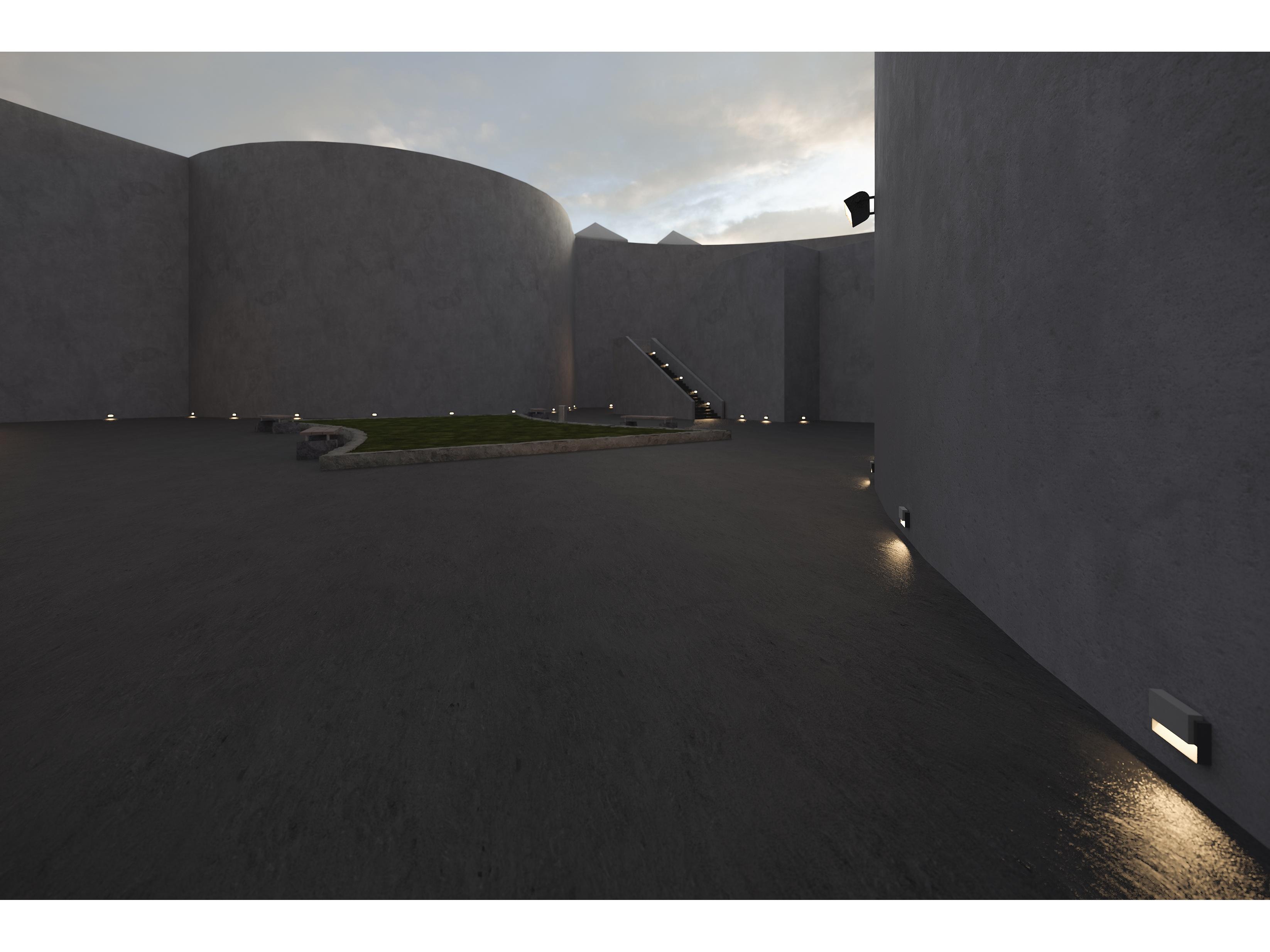 Bruck Lighting Piazza 1 - Light Outdoor Wall Light