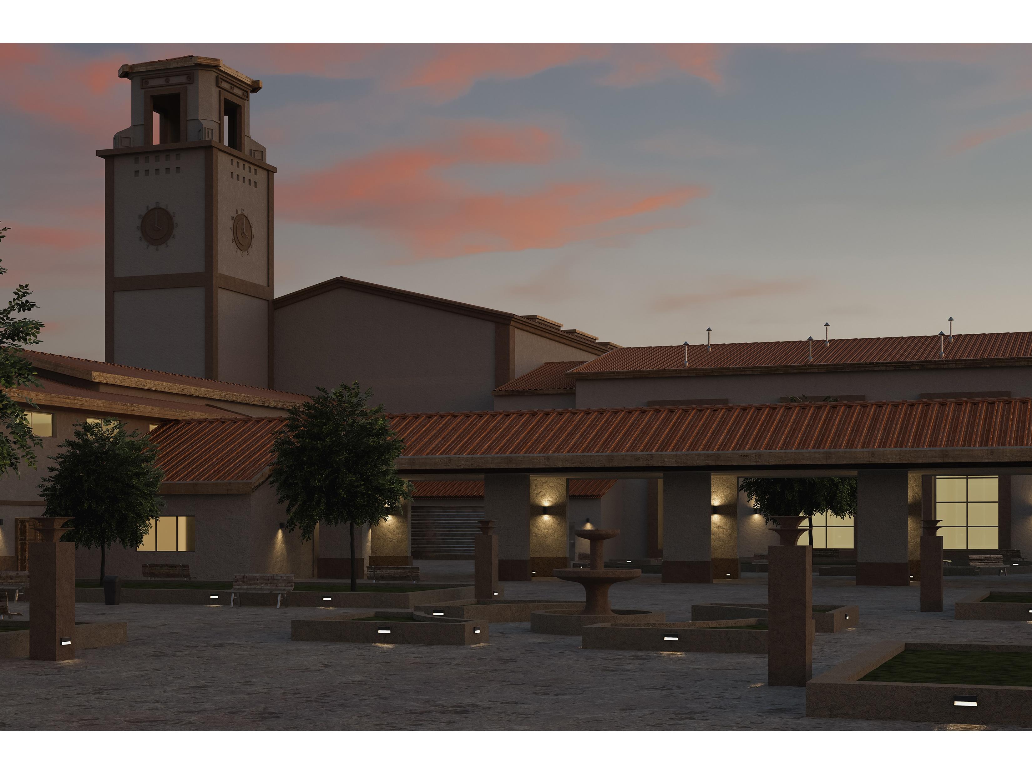 Bruck Lighting Piazza 1 - Light Outdoor Wall Light