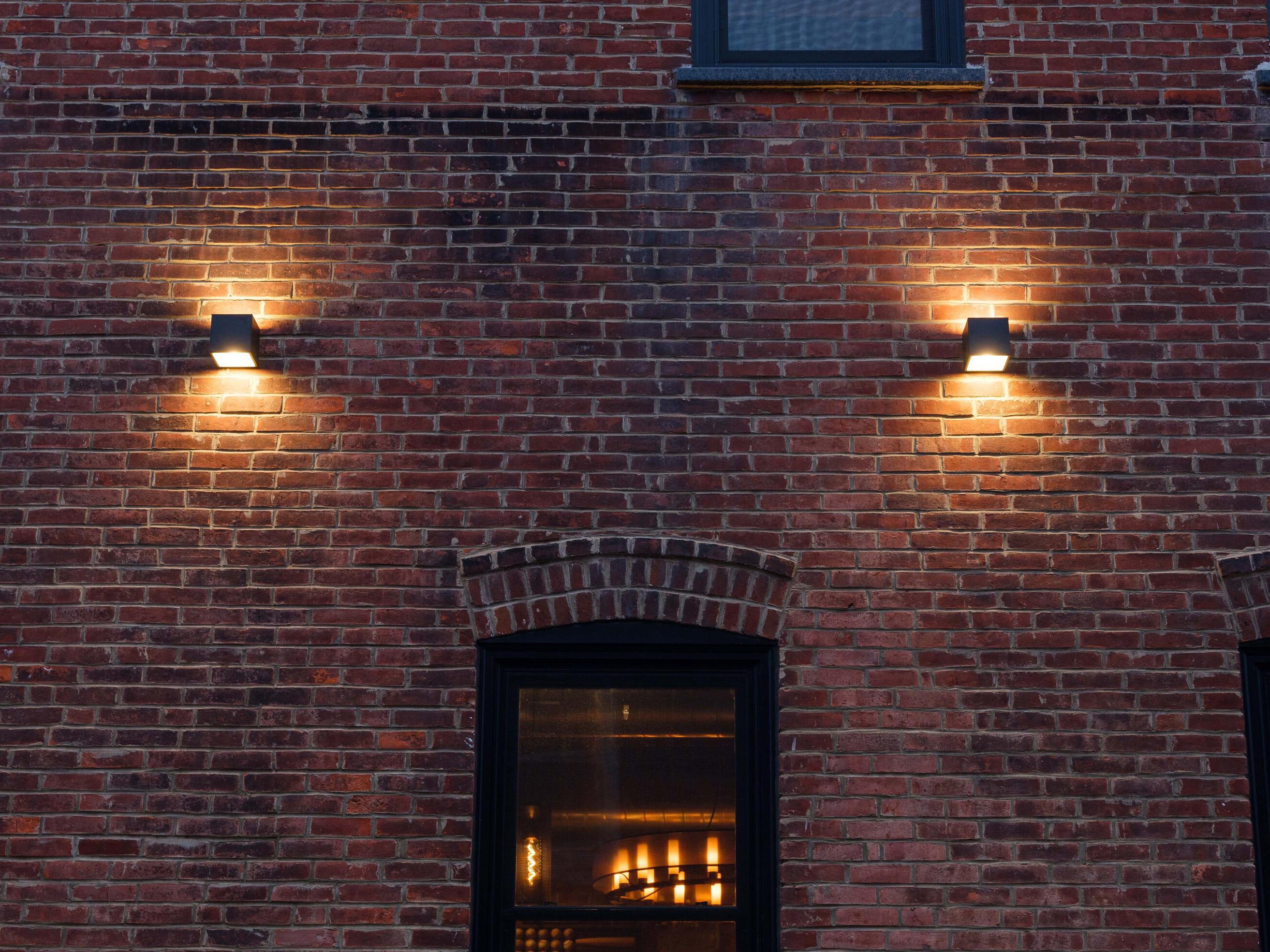 Bruck Lighting Qb Black Outdoor Wall Light