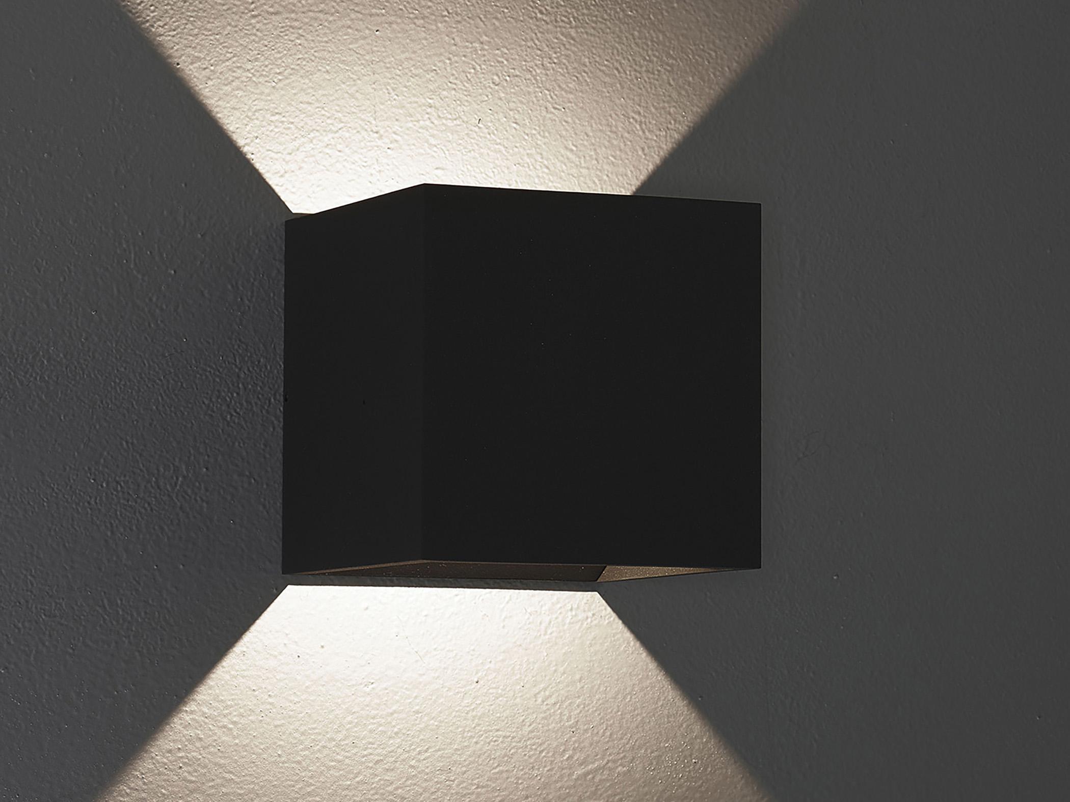 Bruck Lighting Qb Black Outdoor Wall Light