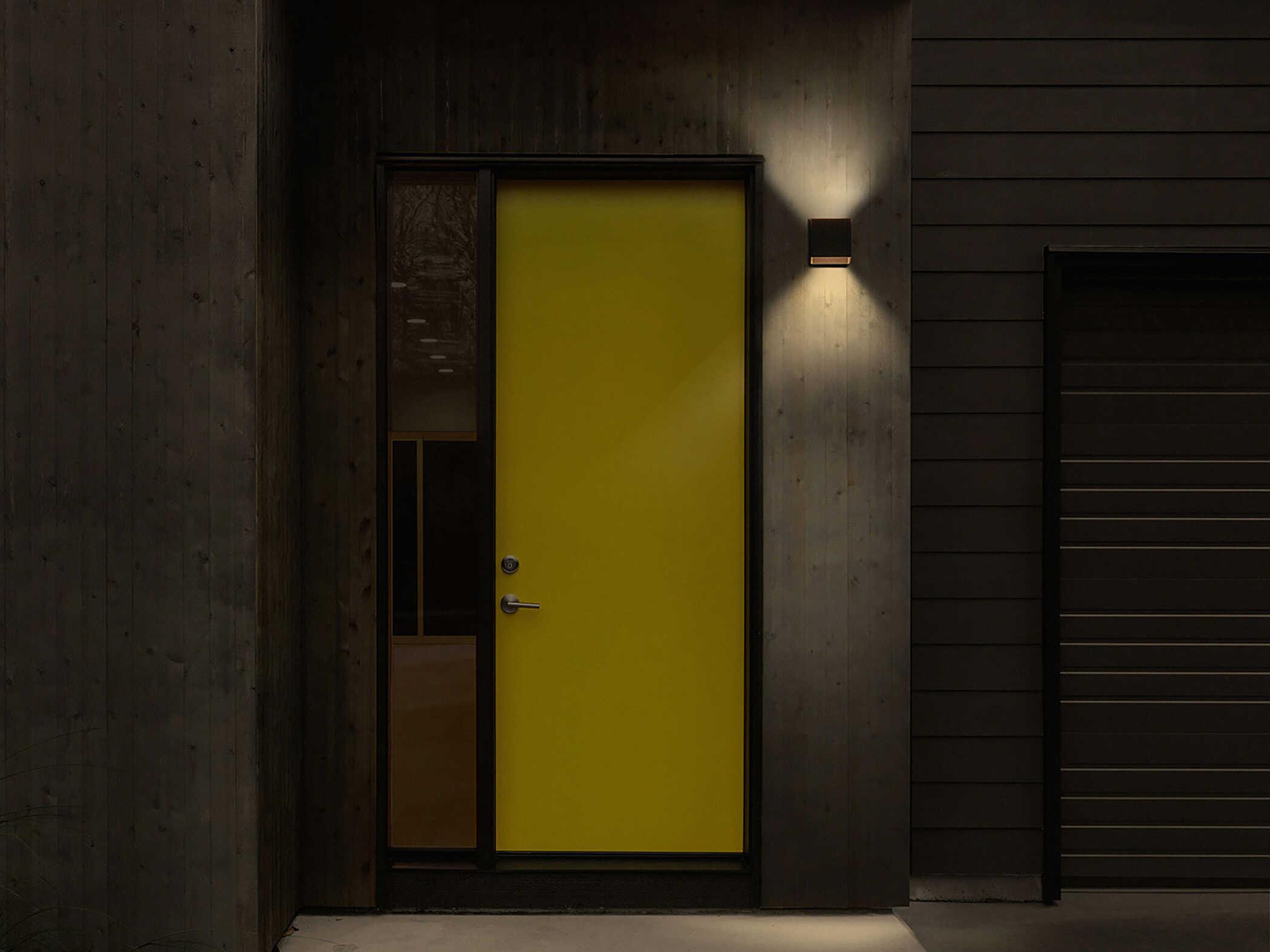 Bruck Lighting Qb Black Outdoor Wall Light