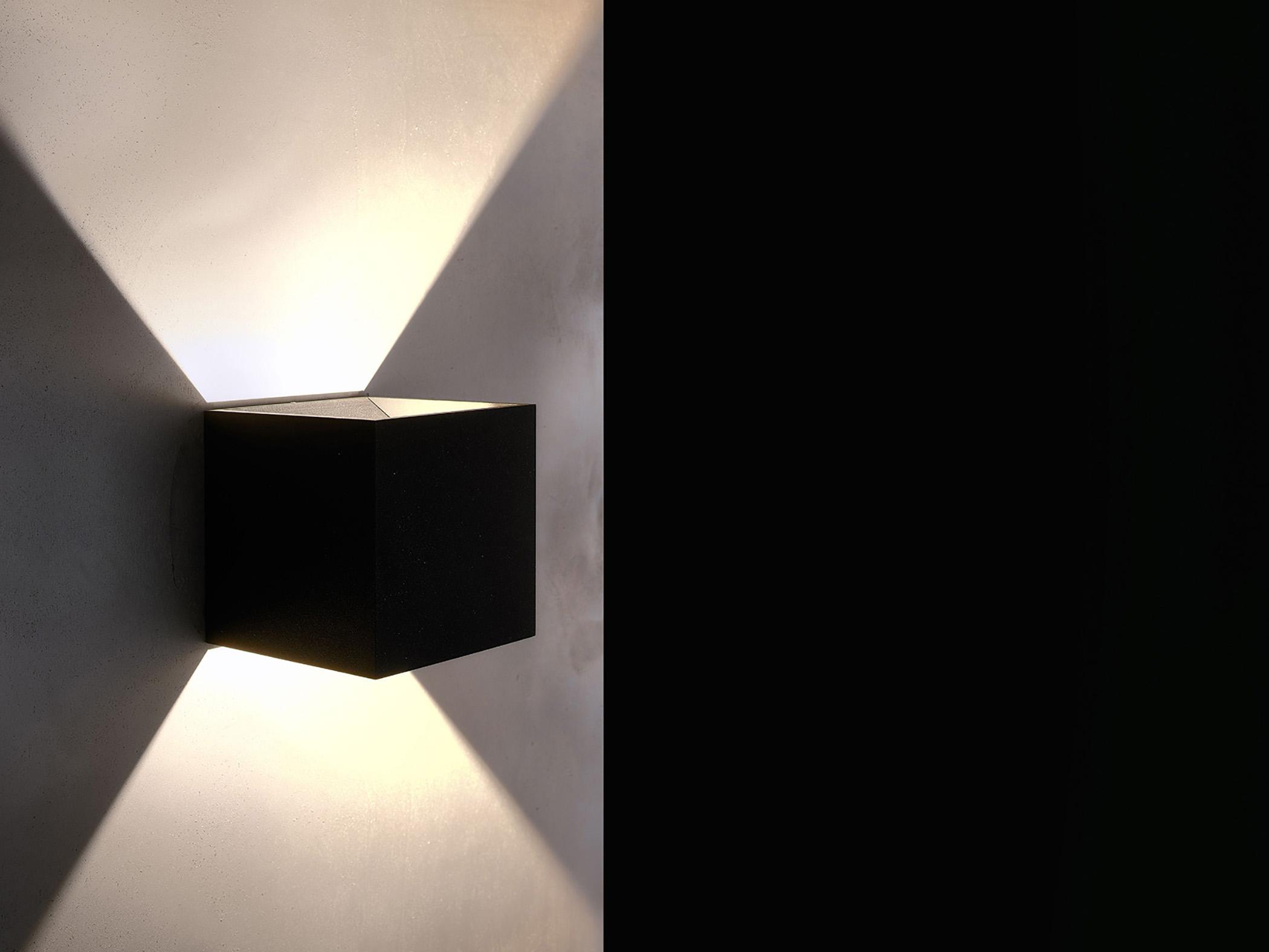 Bruck Lighting Qb Silver Outdoor Wall Light