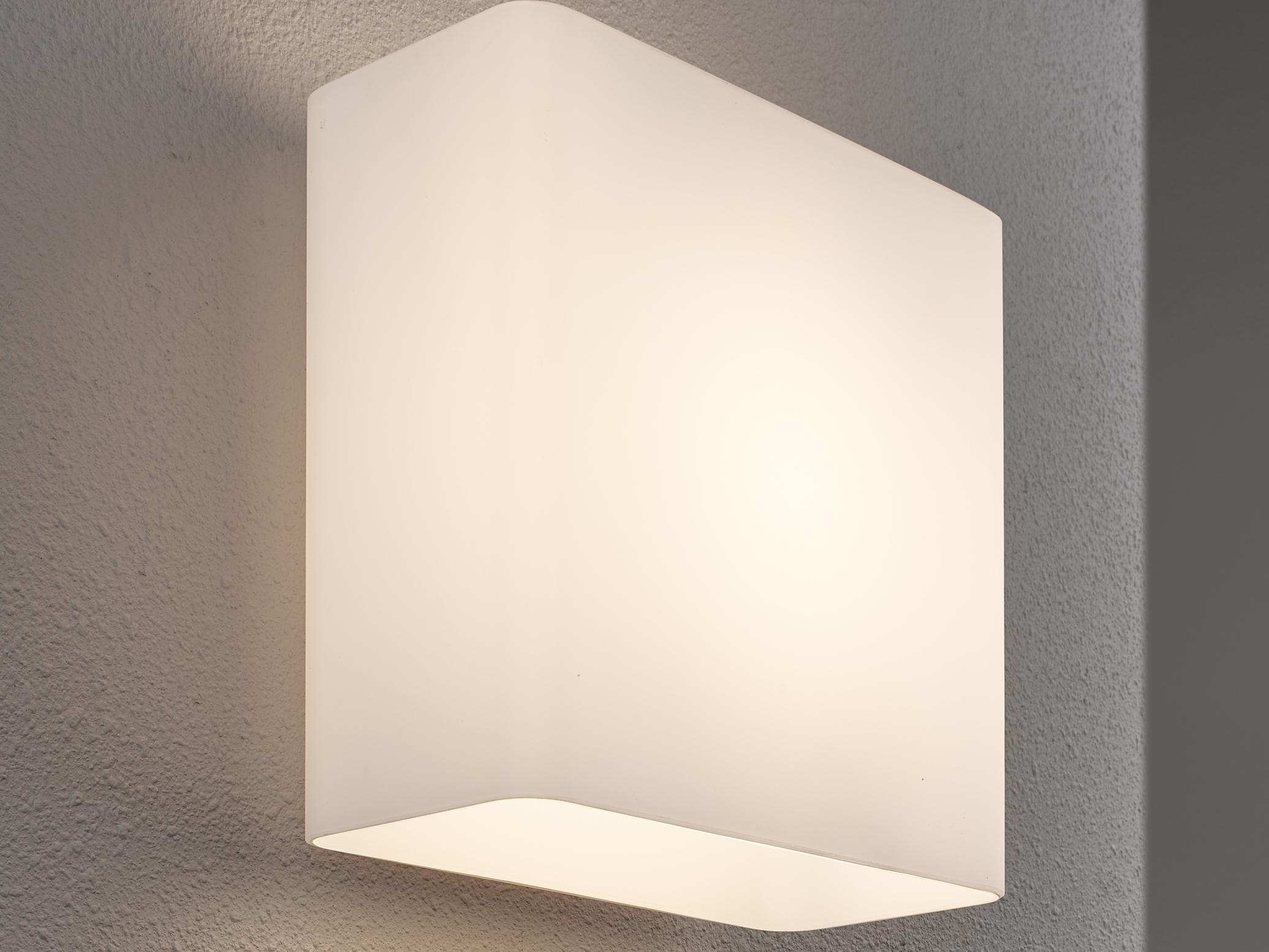 Bruck Lighting Glaz White Wall Sconce