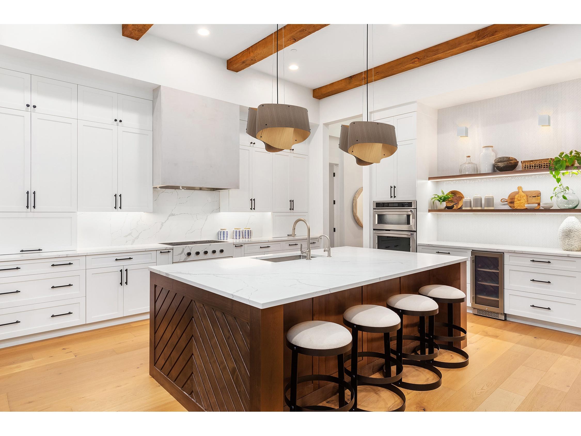 Bruck Lighting Carlotta 1-Light Wood Pendant