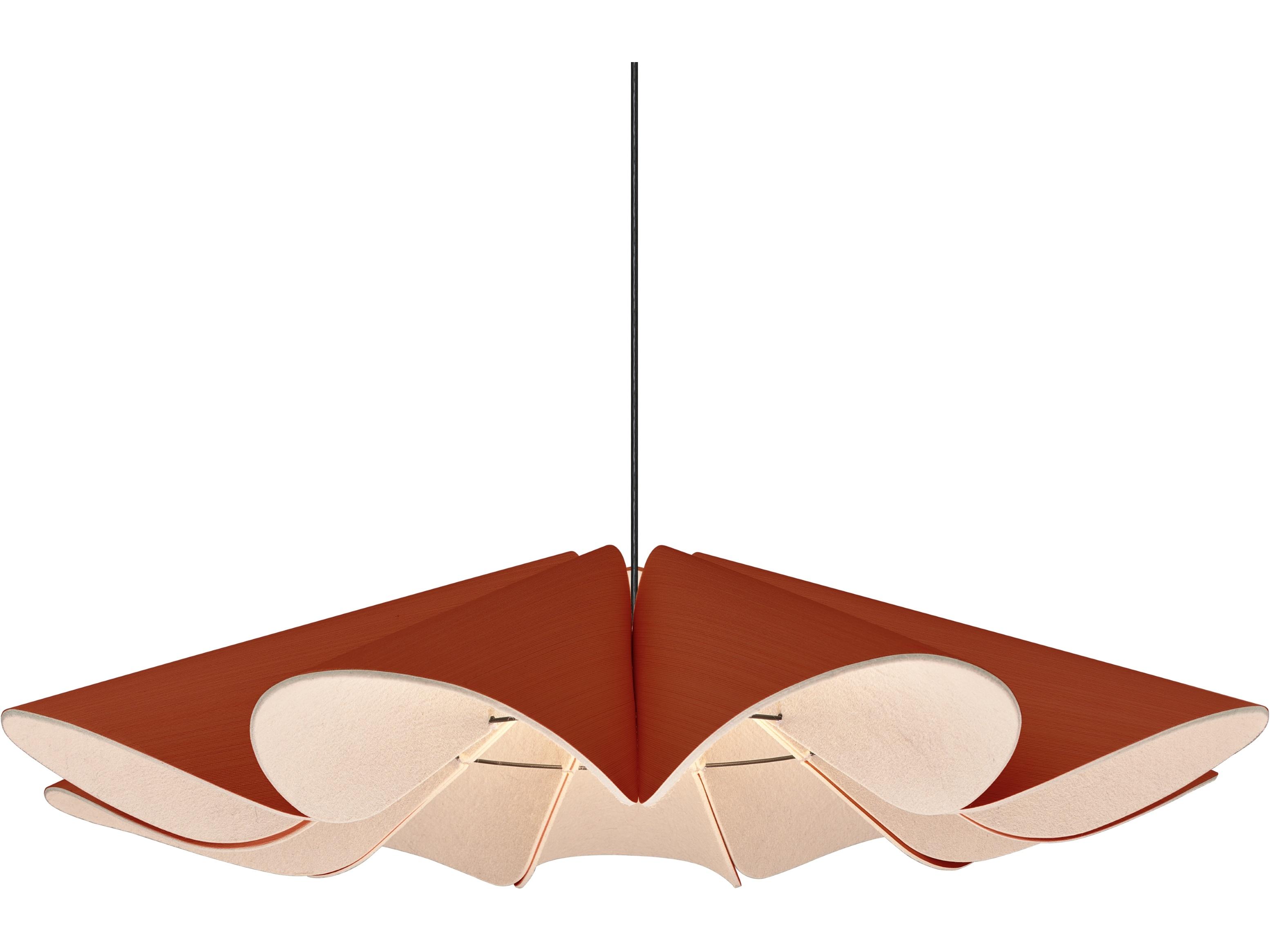 Bruck Lighting Delfina 1-light Brown Pendant