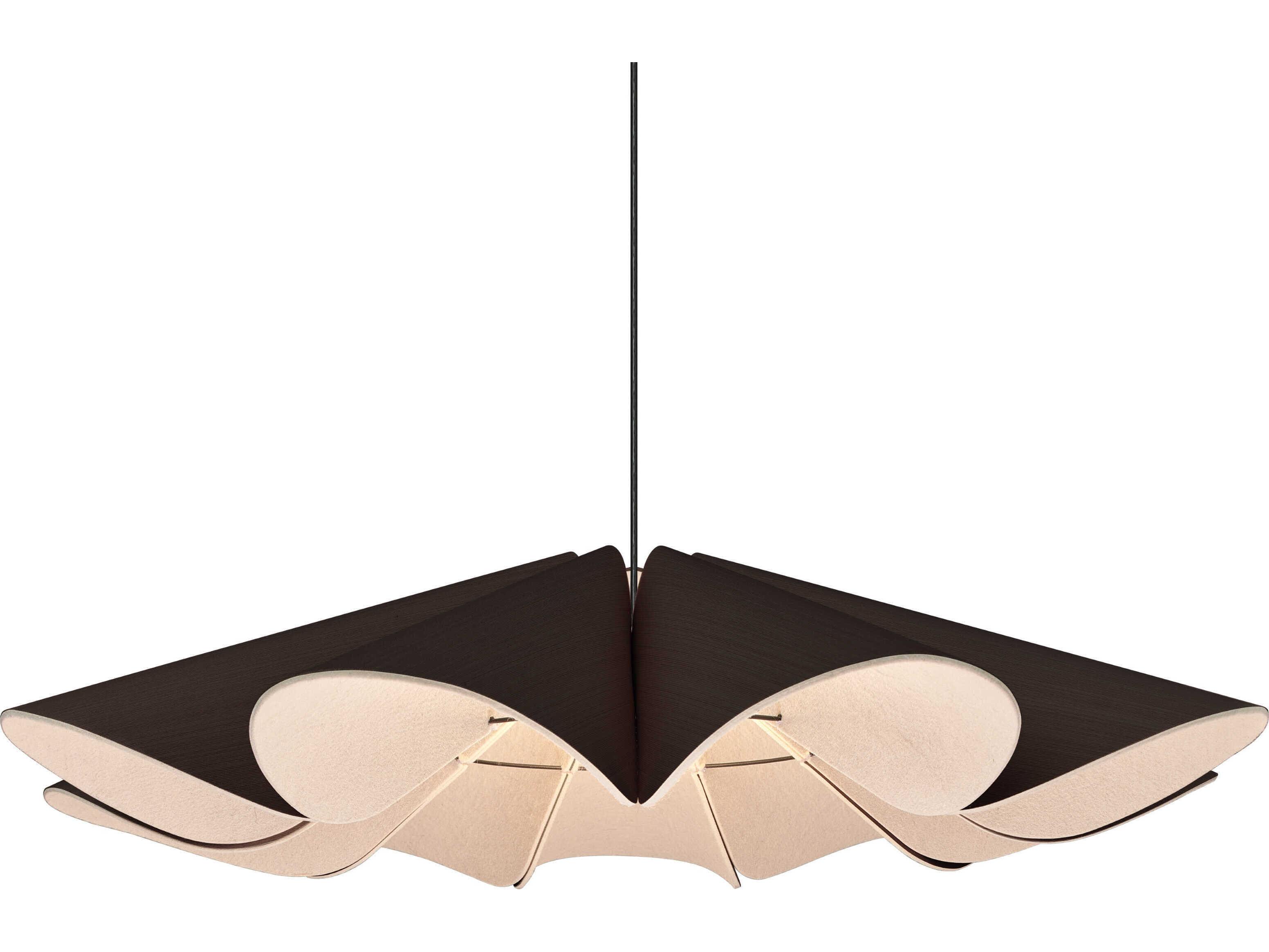Bruck Lighting Delfina 1-light Brown Pendant