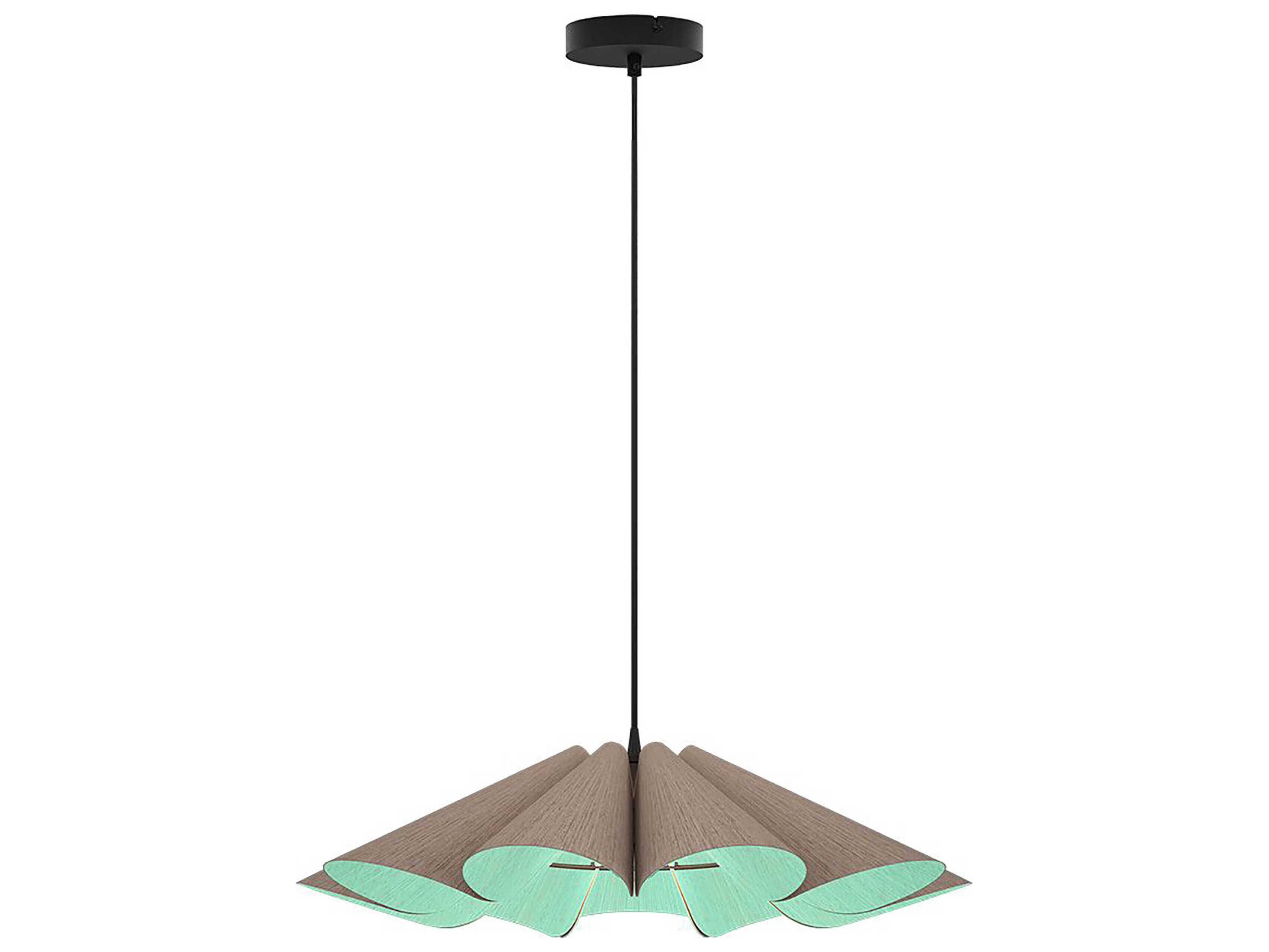Bruck Lighting Delfina 1-light Gray Pendant