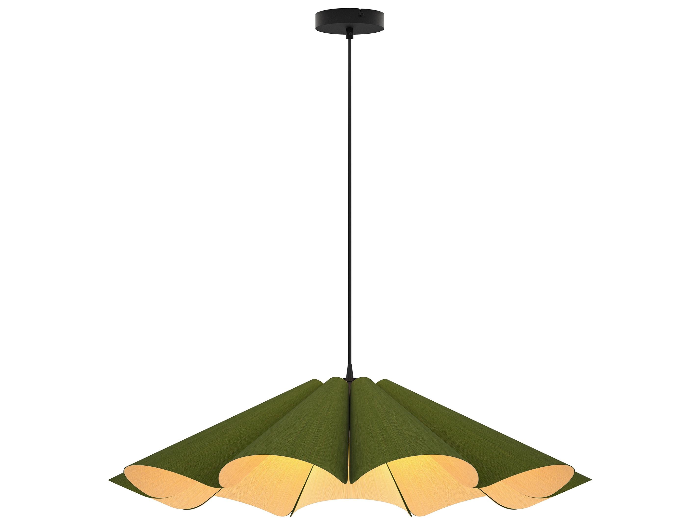 Bruck Lighting Delfina 1-light Gray Pendant